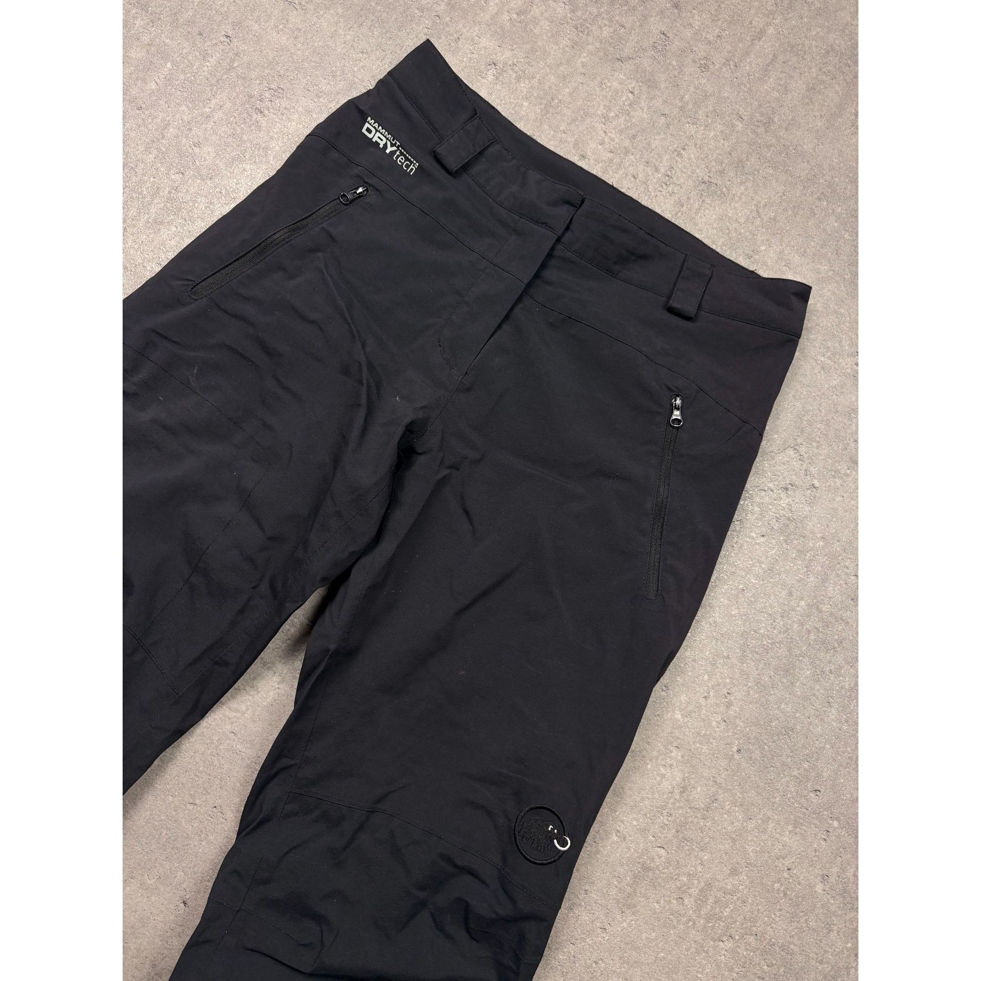 Mammut Mammut DRYtech Black Hiking Pants - Size 36 pant gorpcore st Size US 28 / EU 44 - 3 Thumbnail