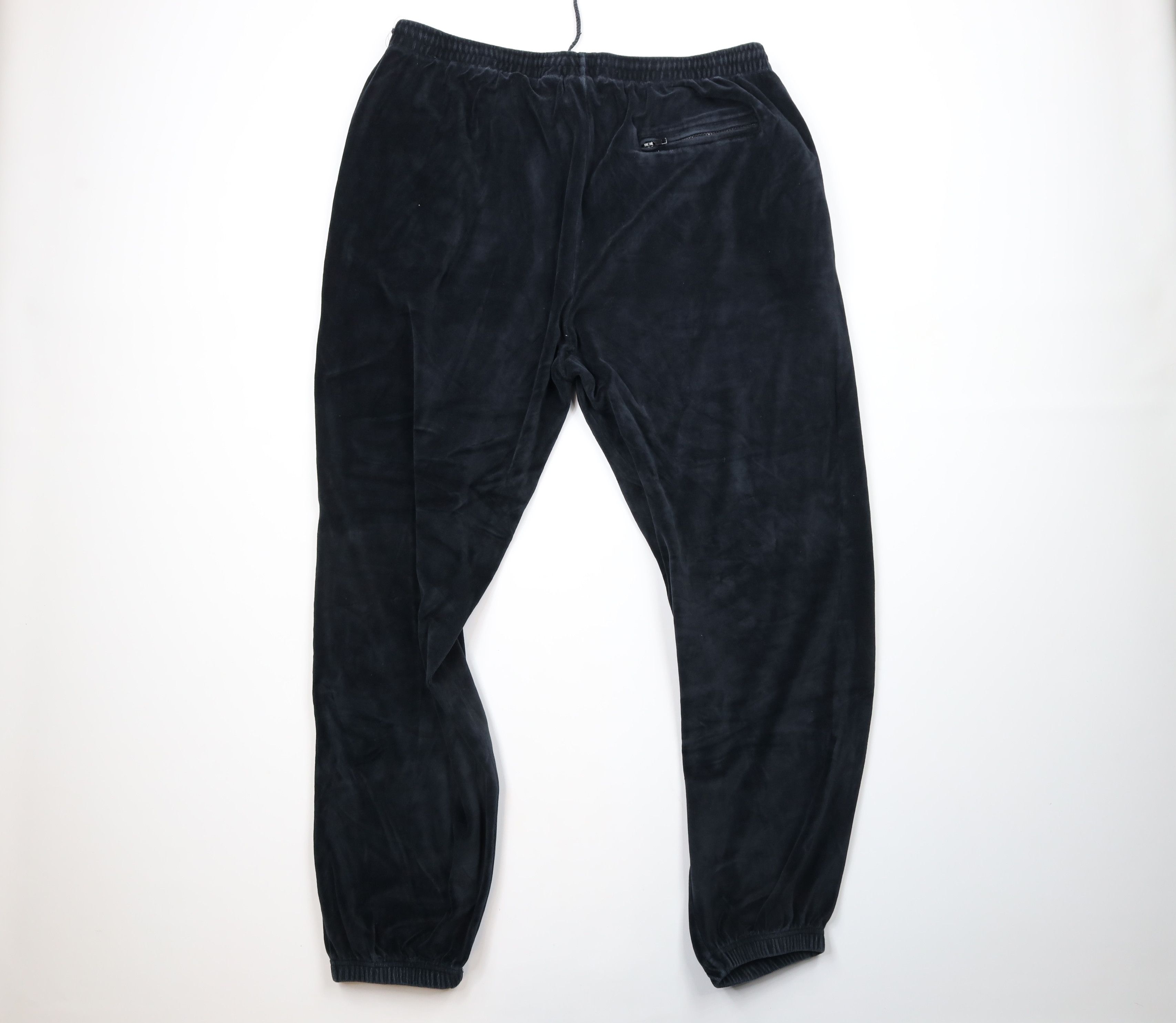 Vintage Vintage 90s Perry Ellis Out Velour Cuffed Sweatpants Joggers Size US 40 / EU 56 - 10 Thumbnail