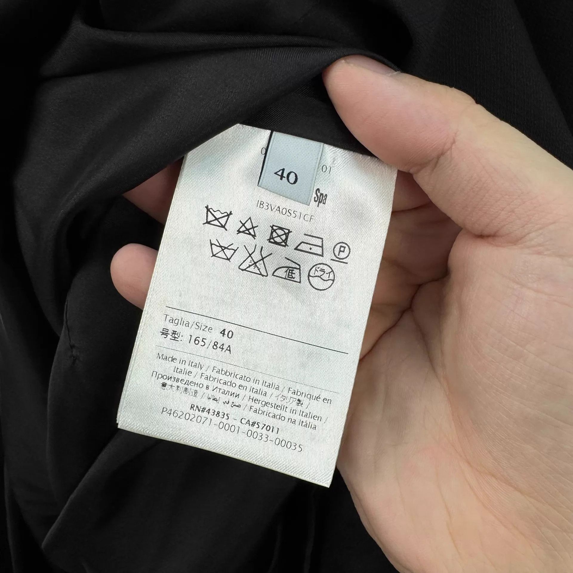 Valentino Valentino Ruffle Wool-Silk Dress Size 40 Like New Size S / US 4 / IT 40 - 6 Thumbnail