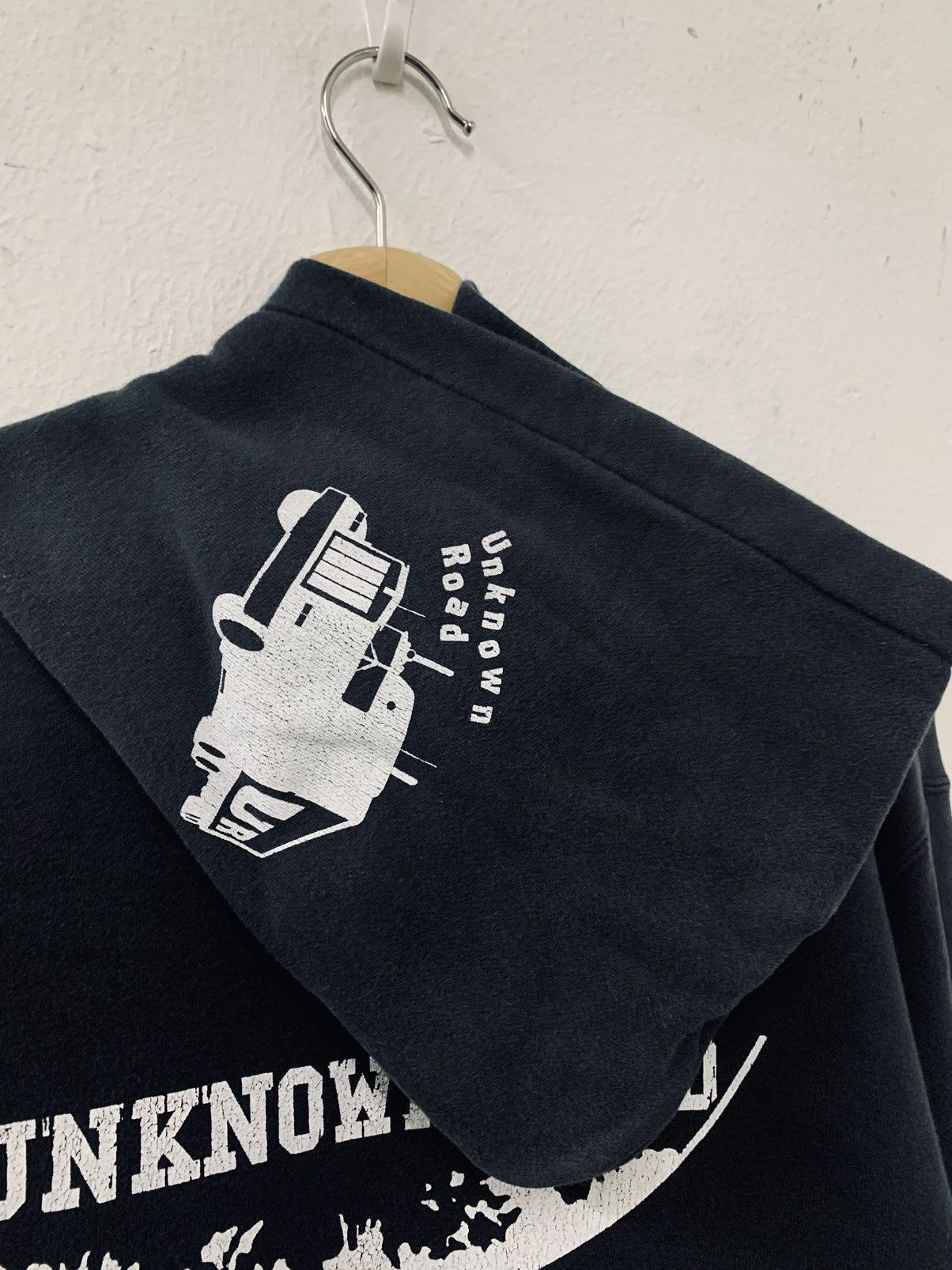 Japanese Brand Unknown Road Records Faded Hoodie Size US S / EU 44-46 / 1 - 4 Thumbnail