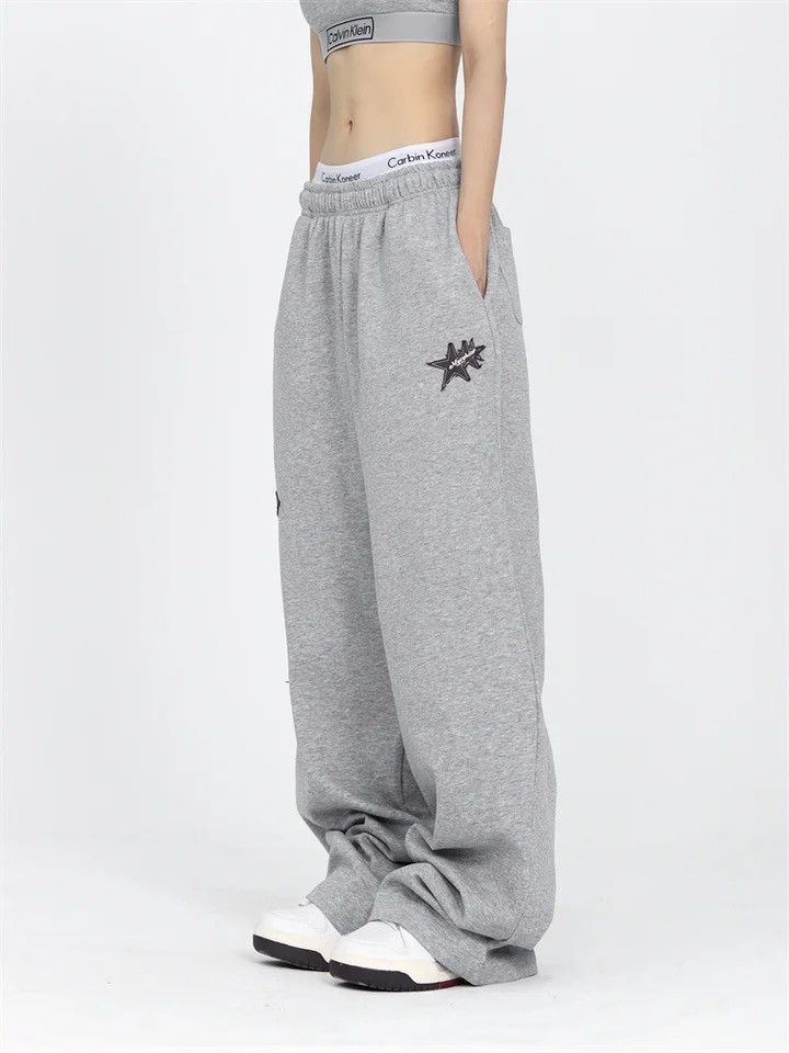 Japanese Brand Sport Streetwear Pants Star Retro Patchwork Hip Hop Harajuku Size 32" / US 10 / IT 46 - 3 Thumbnail