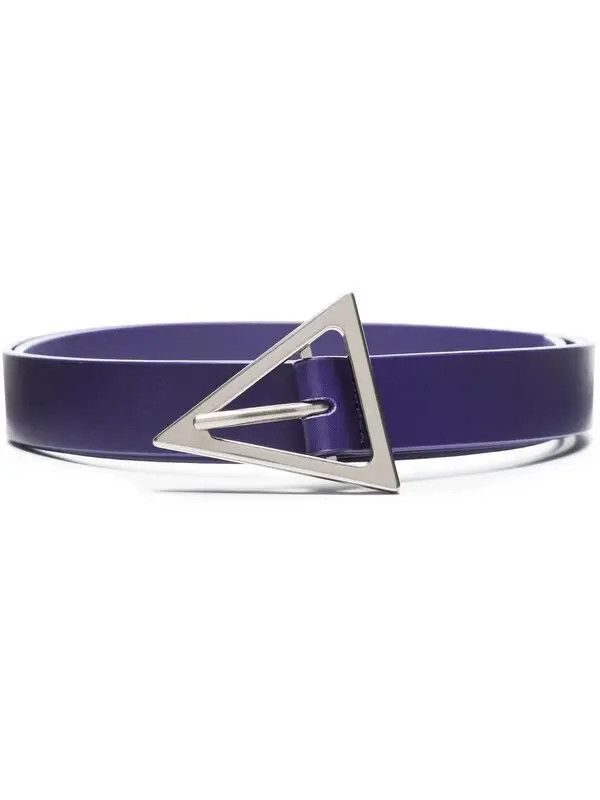 Bottega Veneta o1bcso1str0824 Size : 100 / Triangle Belt in Purple Size 38 - 2 Thumbnail