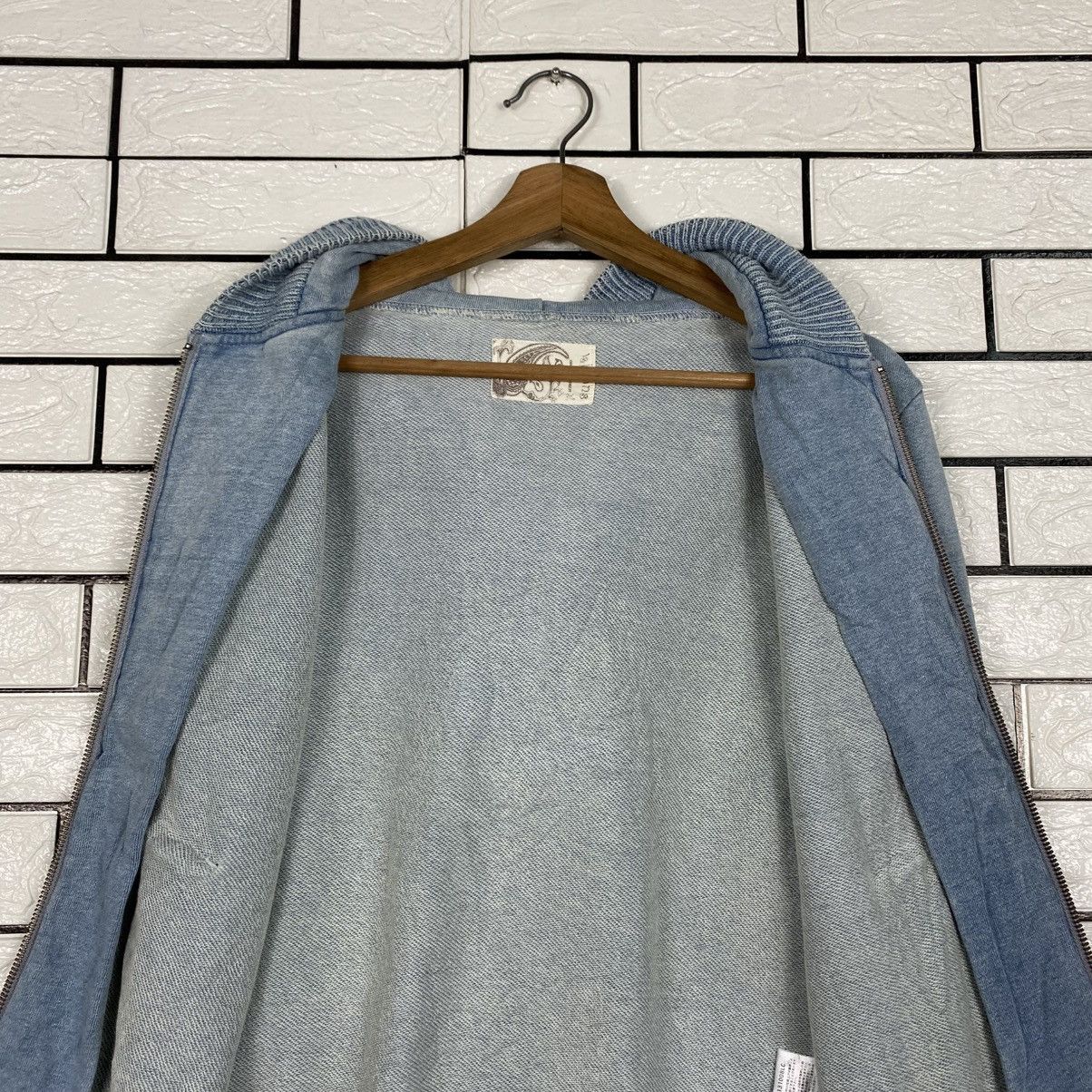 Japanese Brand Indigo Zipper Denim Sweater Japan Issey Miyake Size US M / EU 48-50 / 2 - 15 Thumbnail