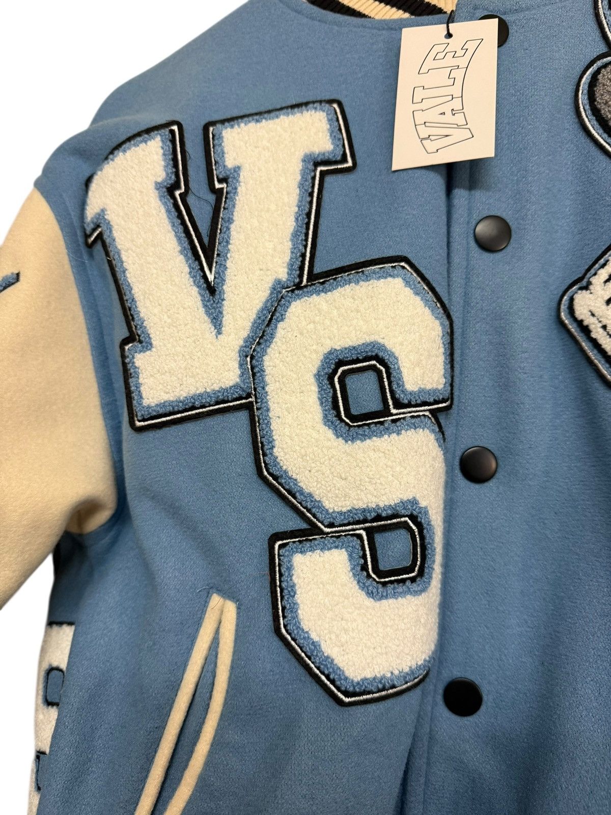 Vale Vale forever Small ( Fit Like Medium ) Varsity Jacket Size US S / EU 44-46 / 1 - 6 Thumbnail
