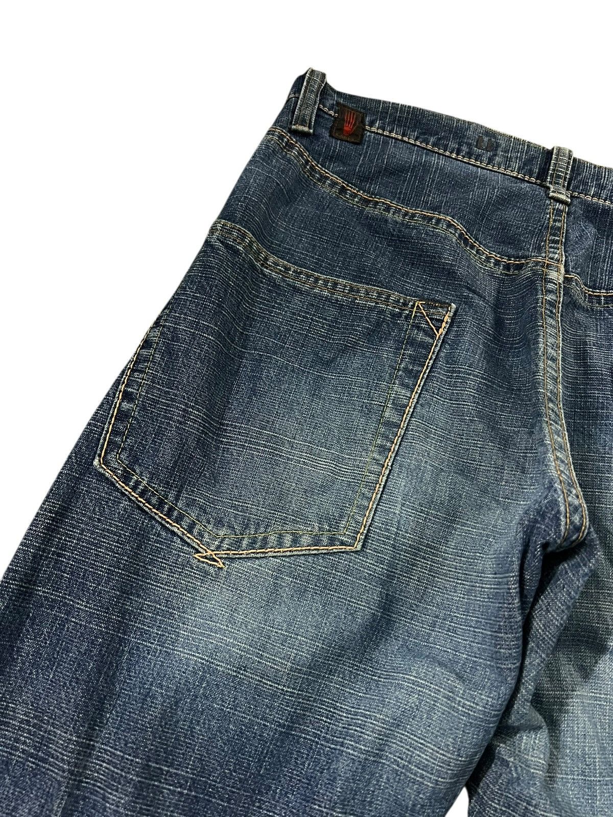 Japanese Brand 80’s Vintage Ghost Label Distress Jean Size US 31 - 16 Thumbnail