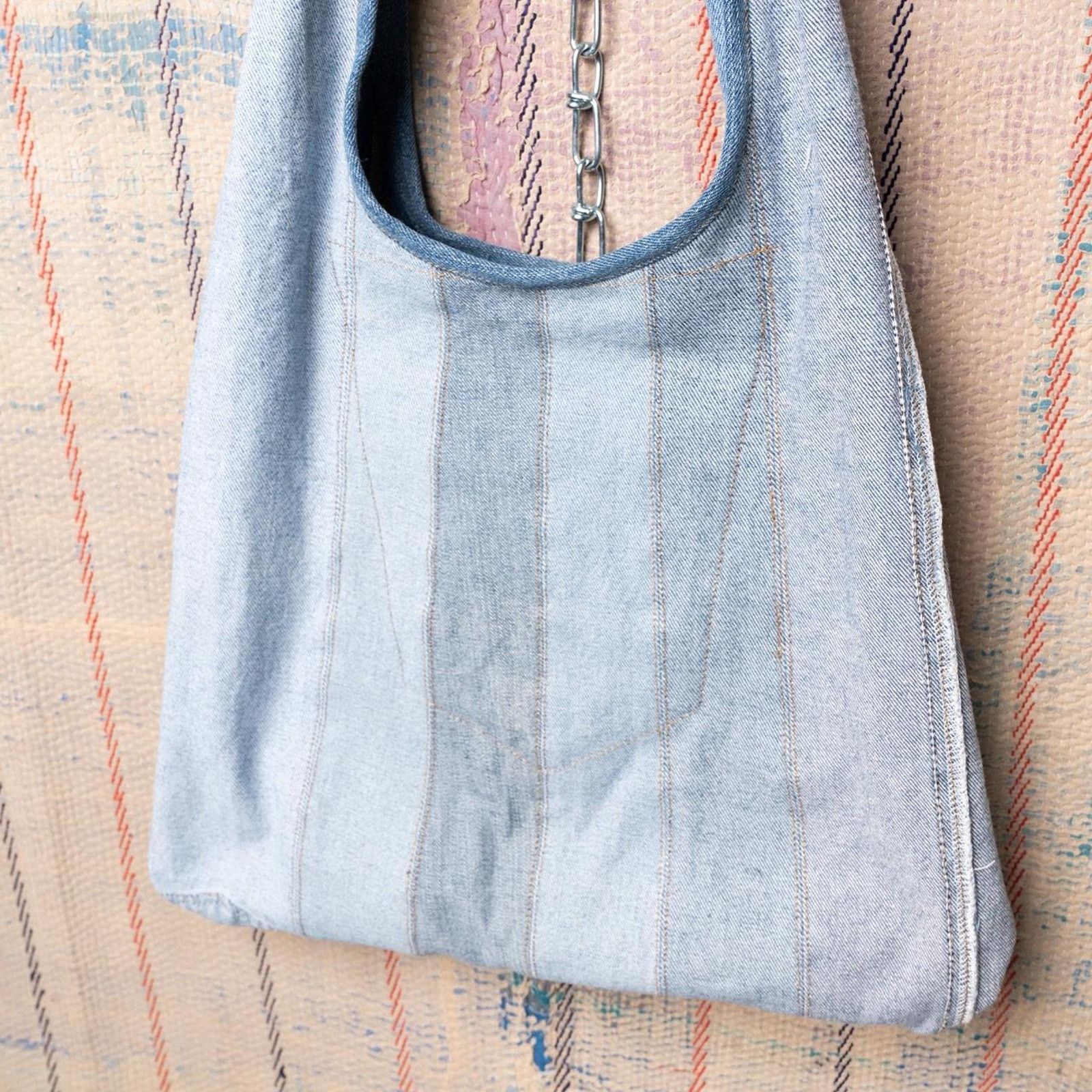 Levi's Custom upcycled hobo bag / shoulder bag Size ONE SIZE - 7 Thumbnail