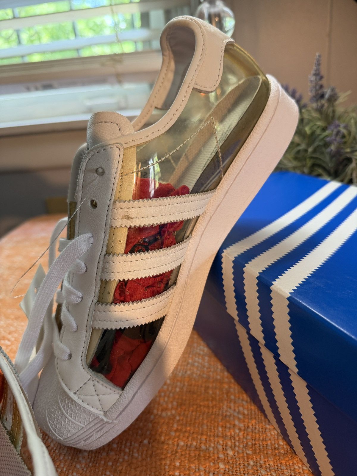 Adidas Clear! Adidas Superstar New size 9 Samples Size US 9 / EU 42 - 10 Thumbnail