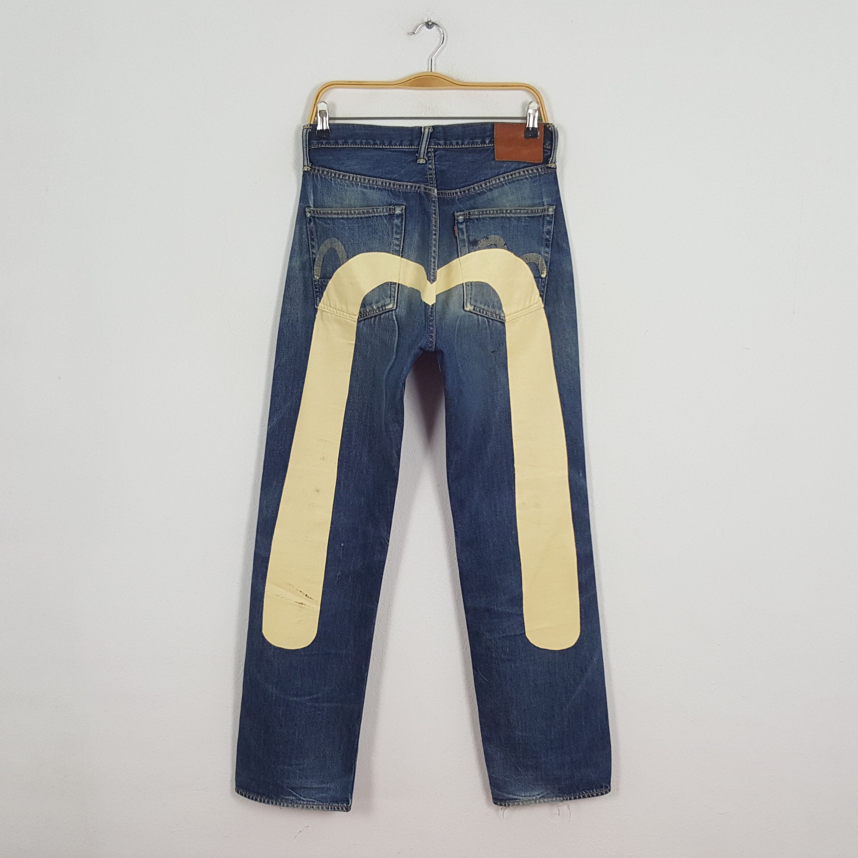 Evisu × Japanese Brand × Vintage Vintage Evisu Japanese Brand Daicock Custom Selvedge Jeans Size US 28 / EU 44 - 1 Thumbnail