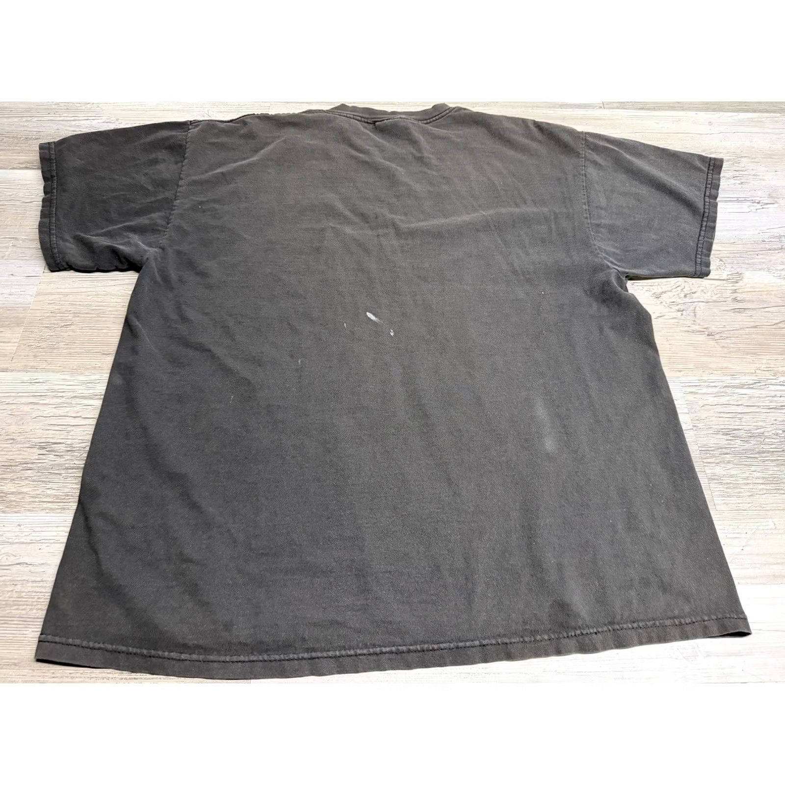 Delta VINTAGE Delta T-Shirt XL Black Slogan Quotes 90s Logo Letters Numbers Words Mens Clothing Shirt Size US XL / EU 56 / 4 - 2 Thumbnail