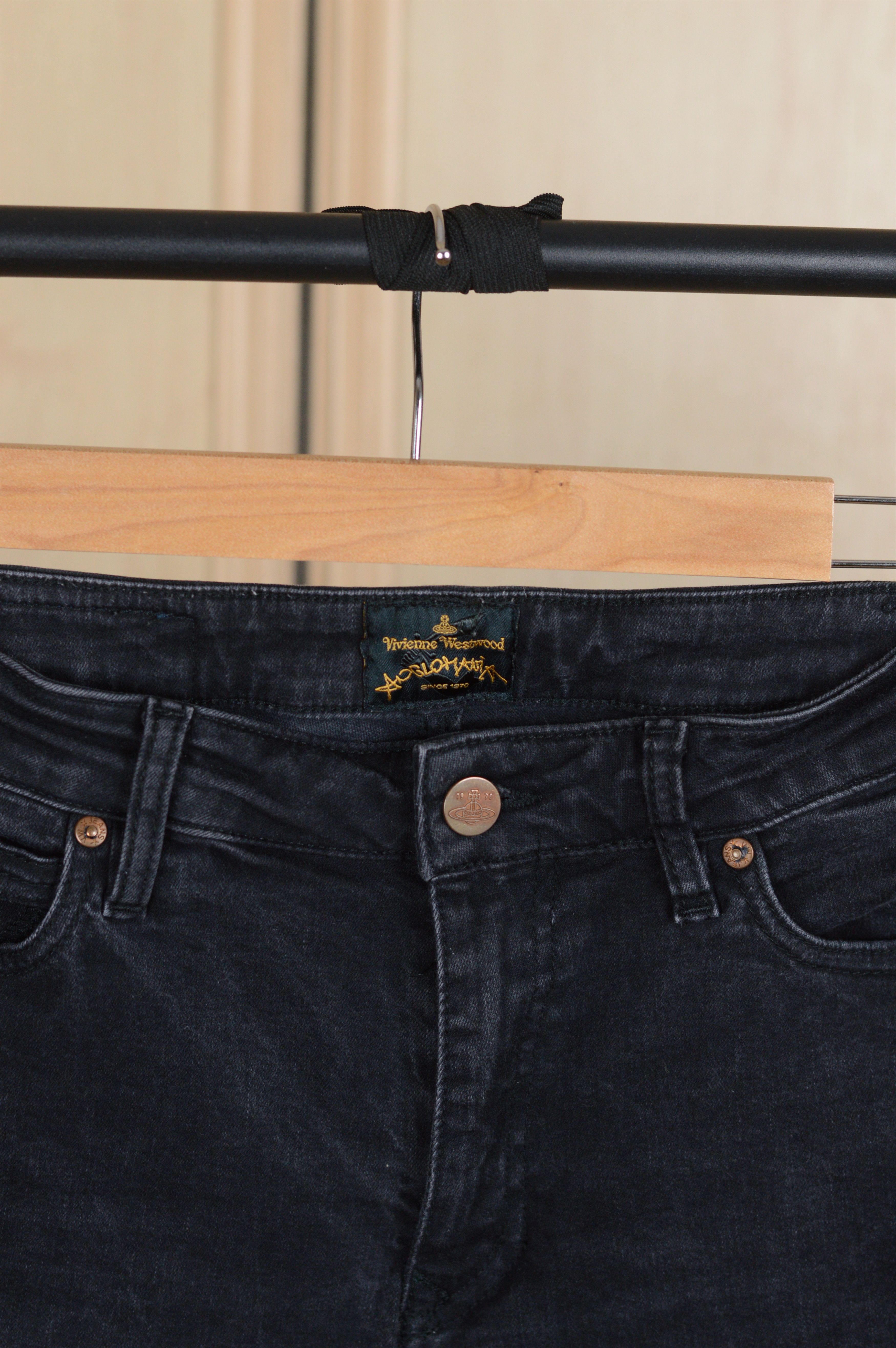 Vivienne Westwood Vivienne Westwood Anglomania Smoky Black Jeans Size US 30 / EU 46 - 3 Thumbnail