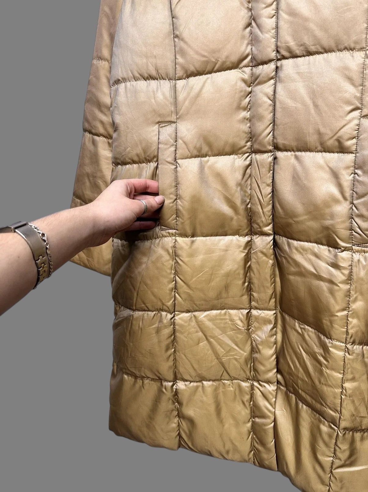 Hysteric Glamour FUR JAPAN JACKET Long Jacket Women Elegant Retro ISEY MIYAKE Size M / US 6-8 / IT 42-44 - 4 Thumbnail