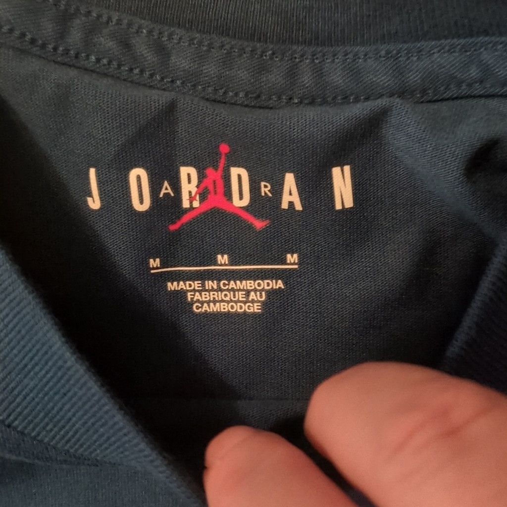 Jordan Brand Jordan blue tee size large Size US L / EU 52-54 / 3 - 2 Thumbnail