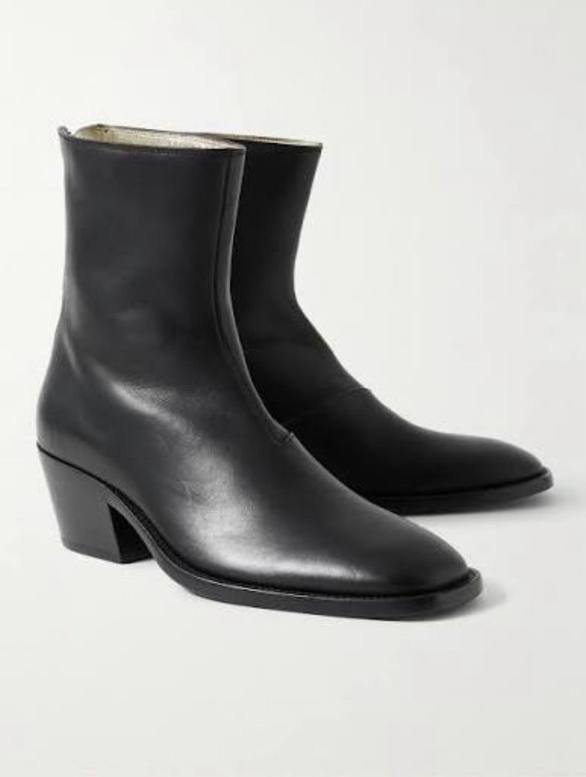 Acne Studios Square Toe Leather Boot. Size US 8 EU 41 Size US 8 / EU 41 - 4 Thumbnail