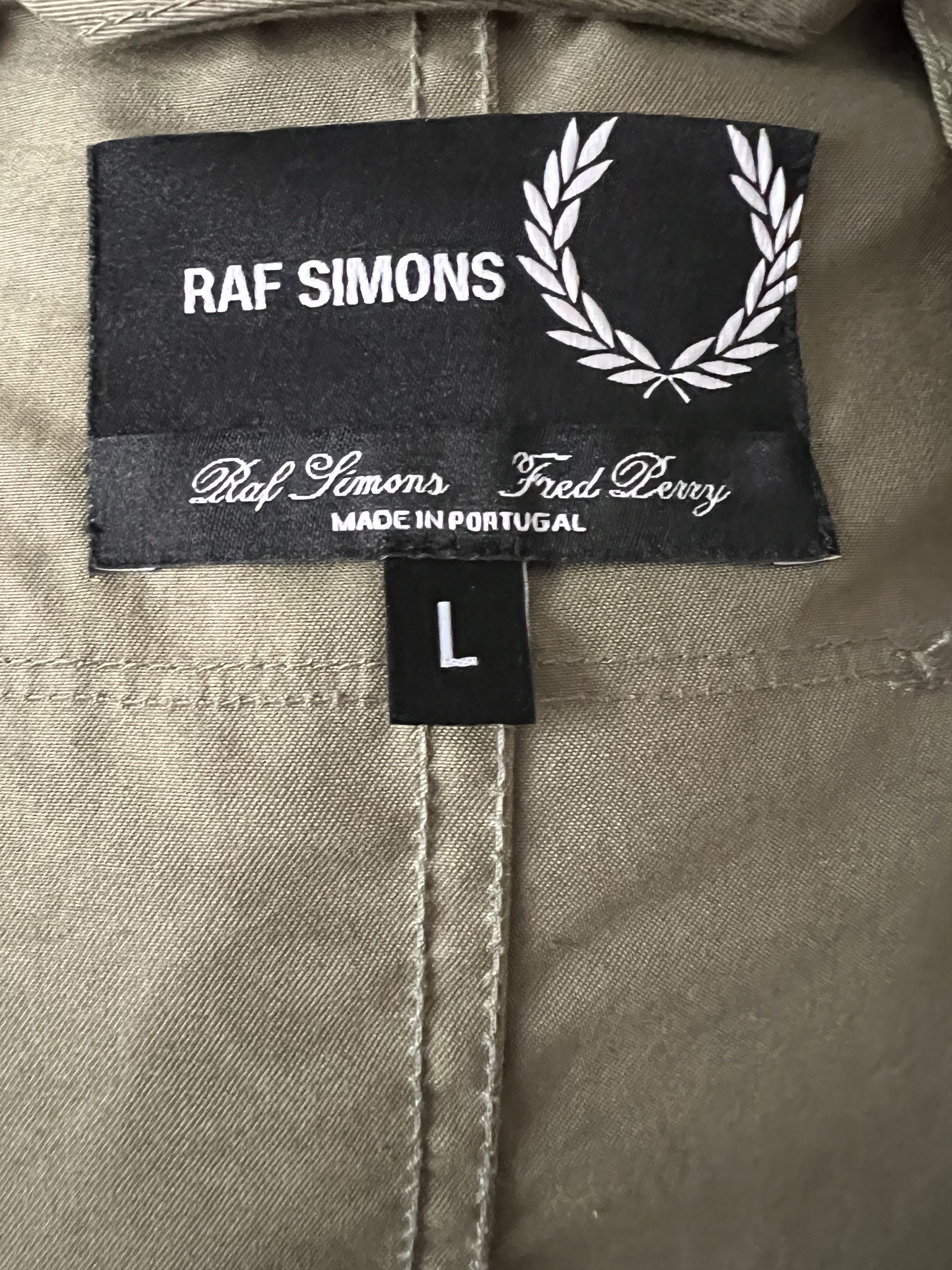 Fred Perry × Raf Simons Raf Simons Detachable Liner Parka Size US L / EU 52-54 / 3 - 21 Thumbnail