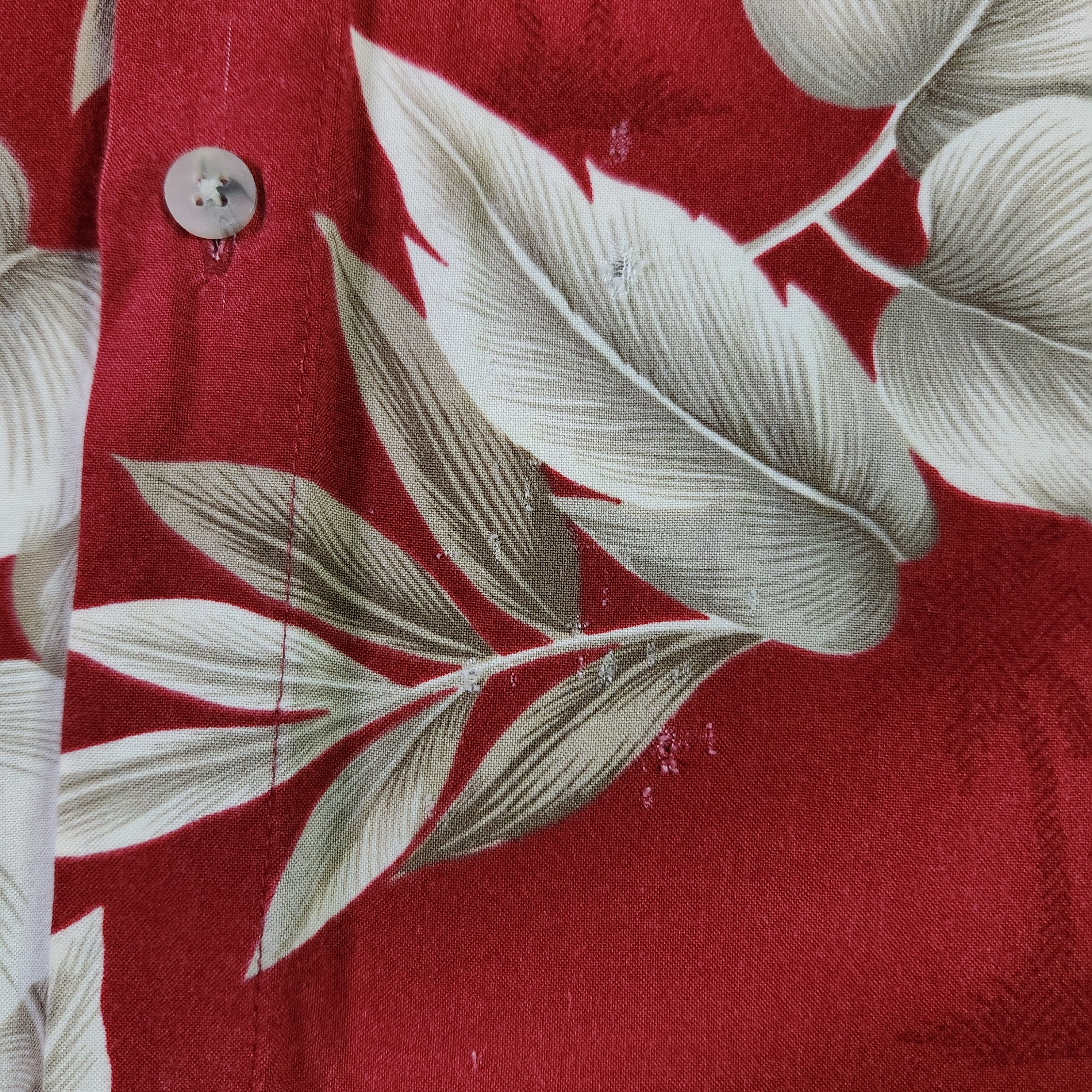 Campia Moda Campia Moda VINTAGE Hawaiian Shirt XL Red Floral Button Up Size US XL / EU 56 / 4 - 8 Thumbnail