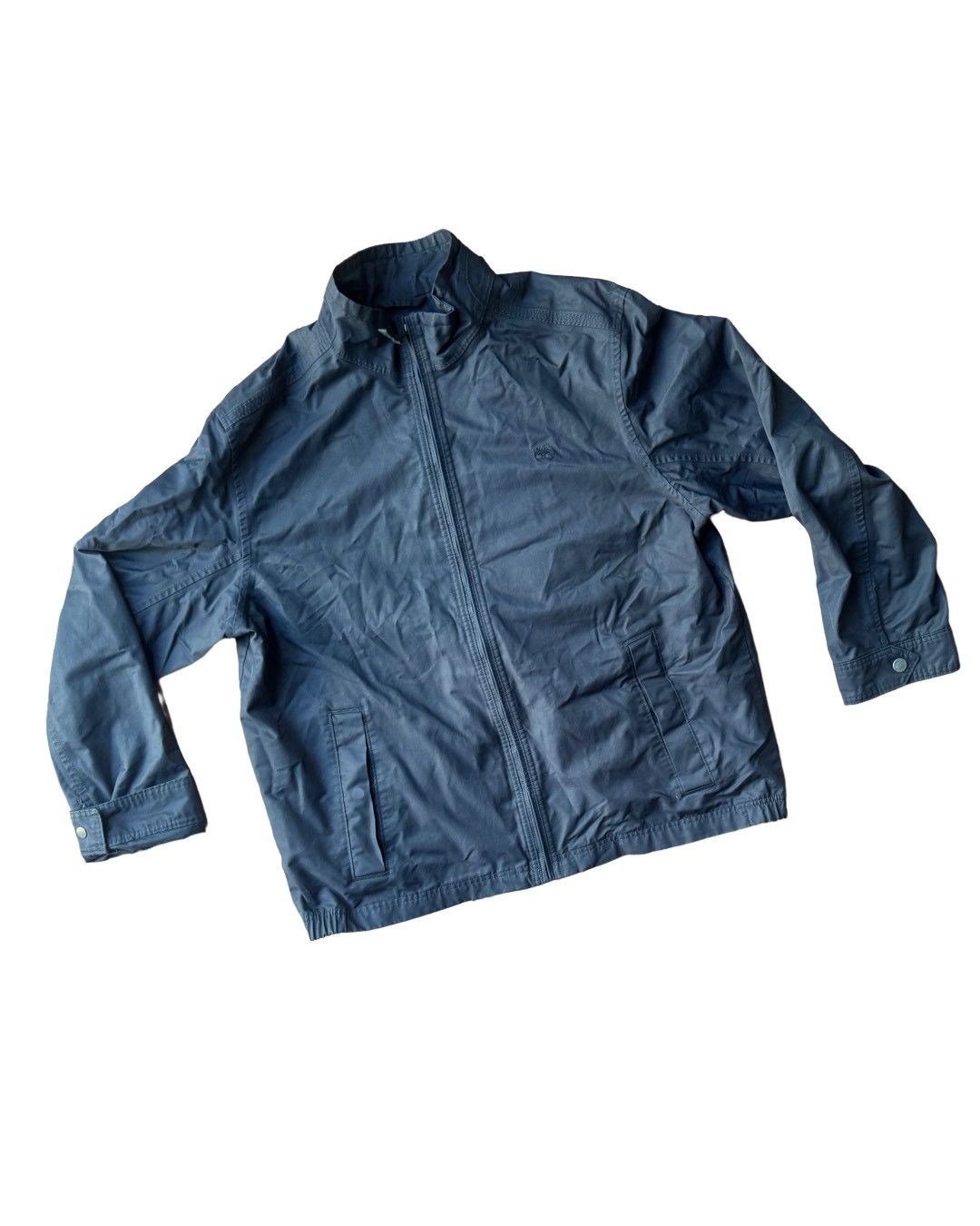 Timberland Vtg Timberland Navy Blue Lightweight Full-Zip Waterproof Size US XXL / EU 58 / 5 - 1 Thumbnail