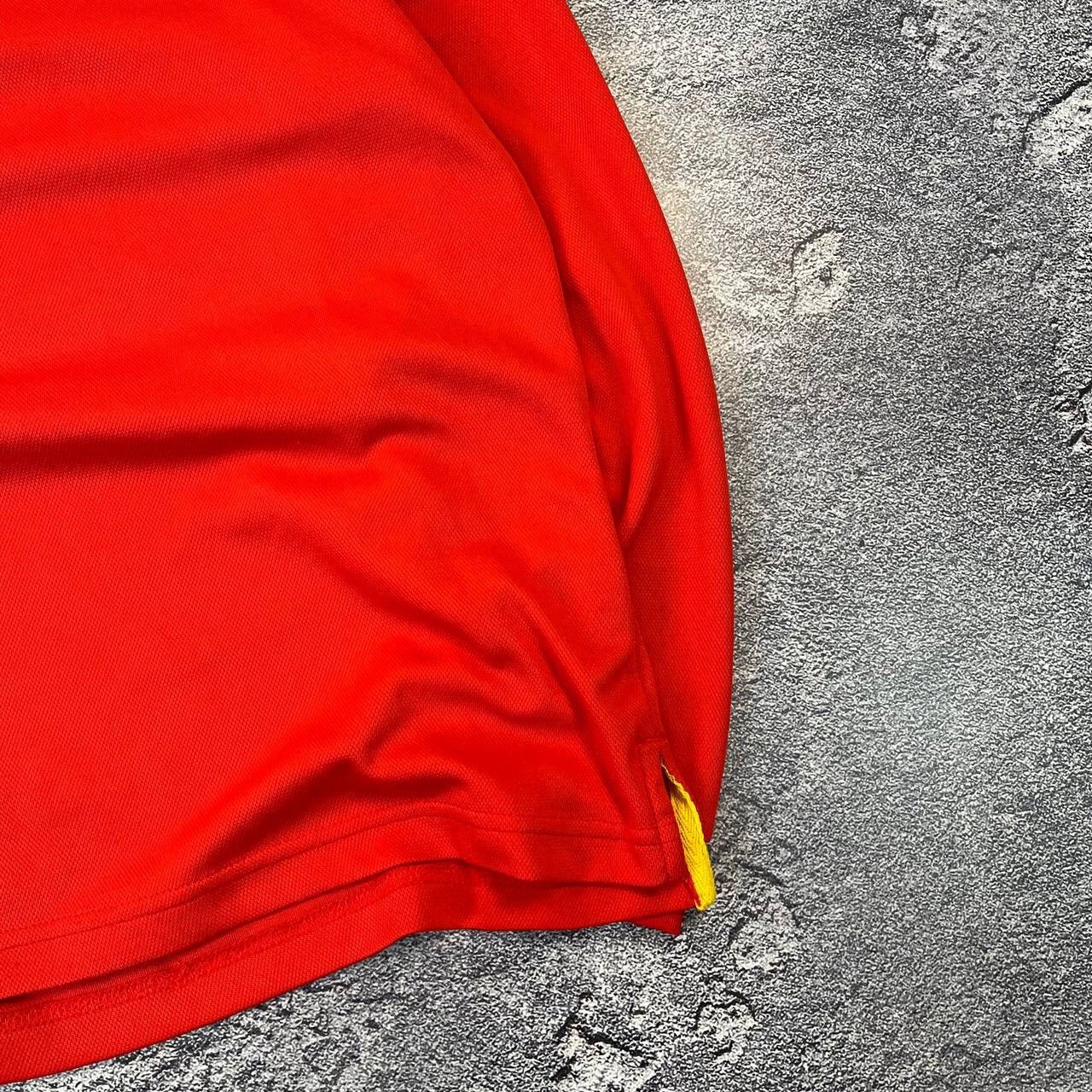 Ferrari × Vintage Vintage Shell Ferrari Red Long SLeeve Polo Shird,Size XL Size XL / US 12-14 / IT 48-50 - 10 Thumbnail