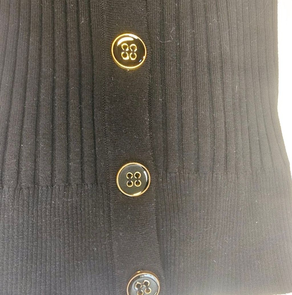 Other Cable & Gauge Ribbed Button Down Sweater Vest Size Medium Size M / US 6-8 / IT 42-44 - 4 Thumbnail