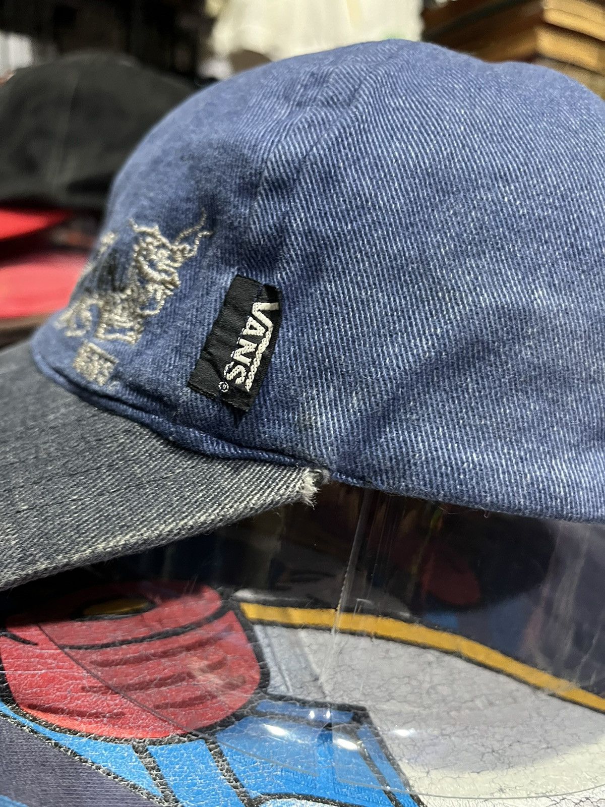Vans Vans Dragon Velcro Strap Cap Logo 90s (made in Japan) Size ONE SIZE - 3 Thumbnail
