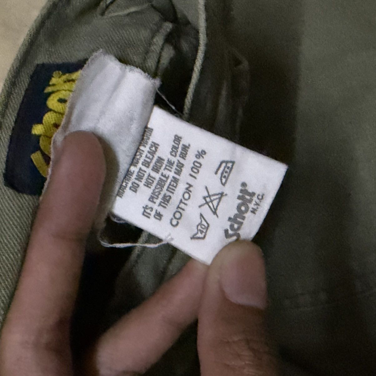 Schott Vintage Schott Military Army Cargo Pants Size US 31 - 8 Thumbnail