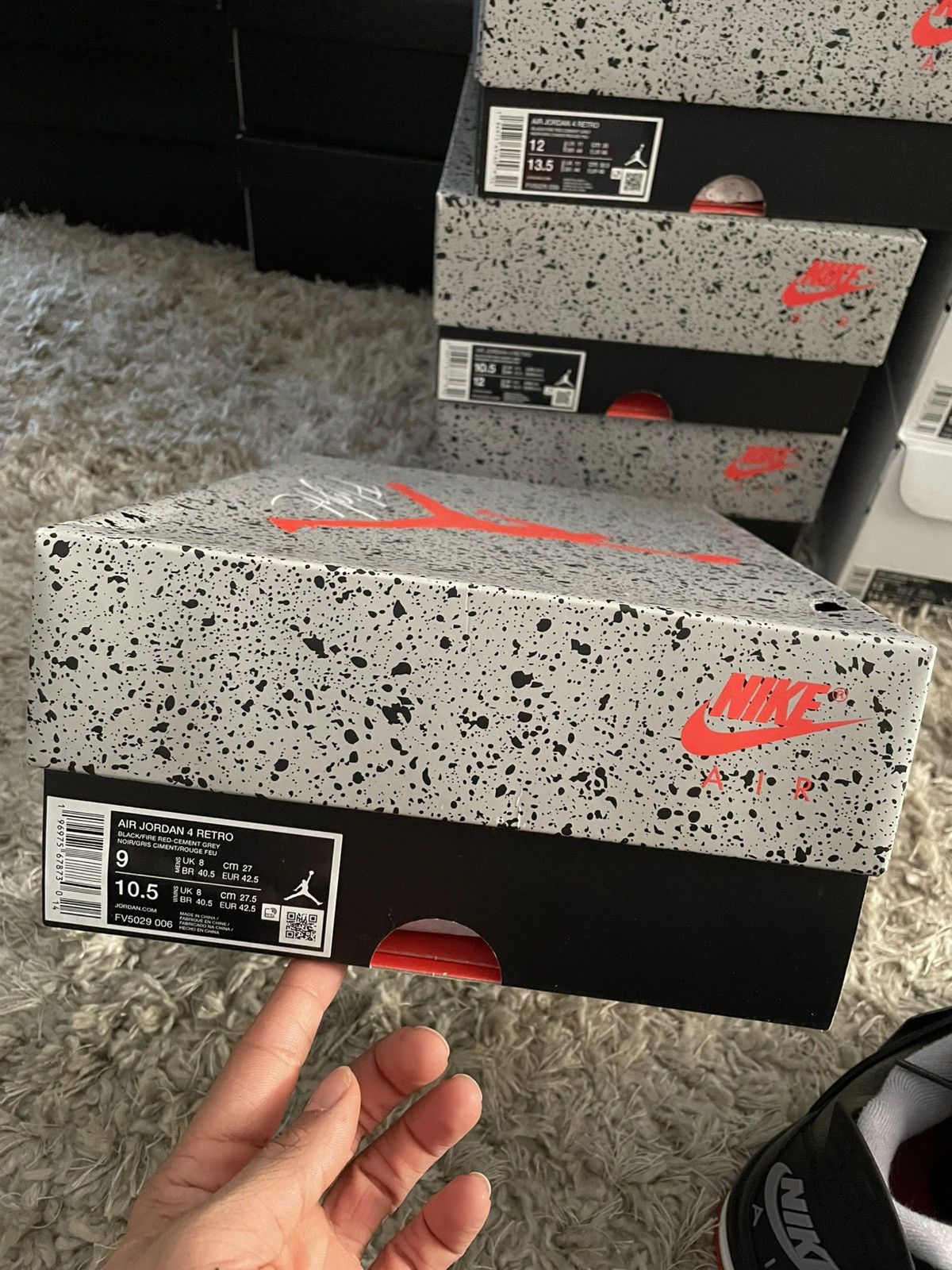 Jordan Brand Jordan 4 Bred Reimagined Size US 9 / EU 42 - 9 Thumbnail