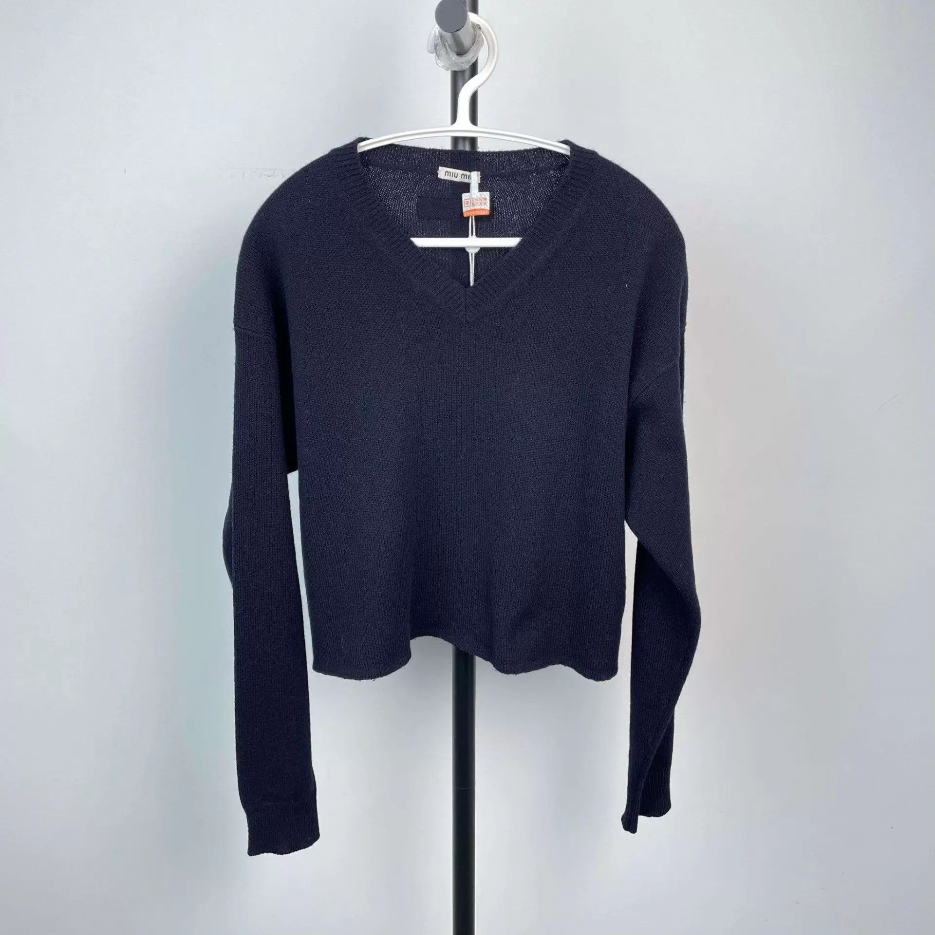 Miu Miu MIU MIU black sweater 38 95 New Size XS / US 0-2 / IT 36-38 - 1 Thumbnail