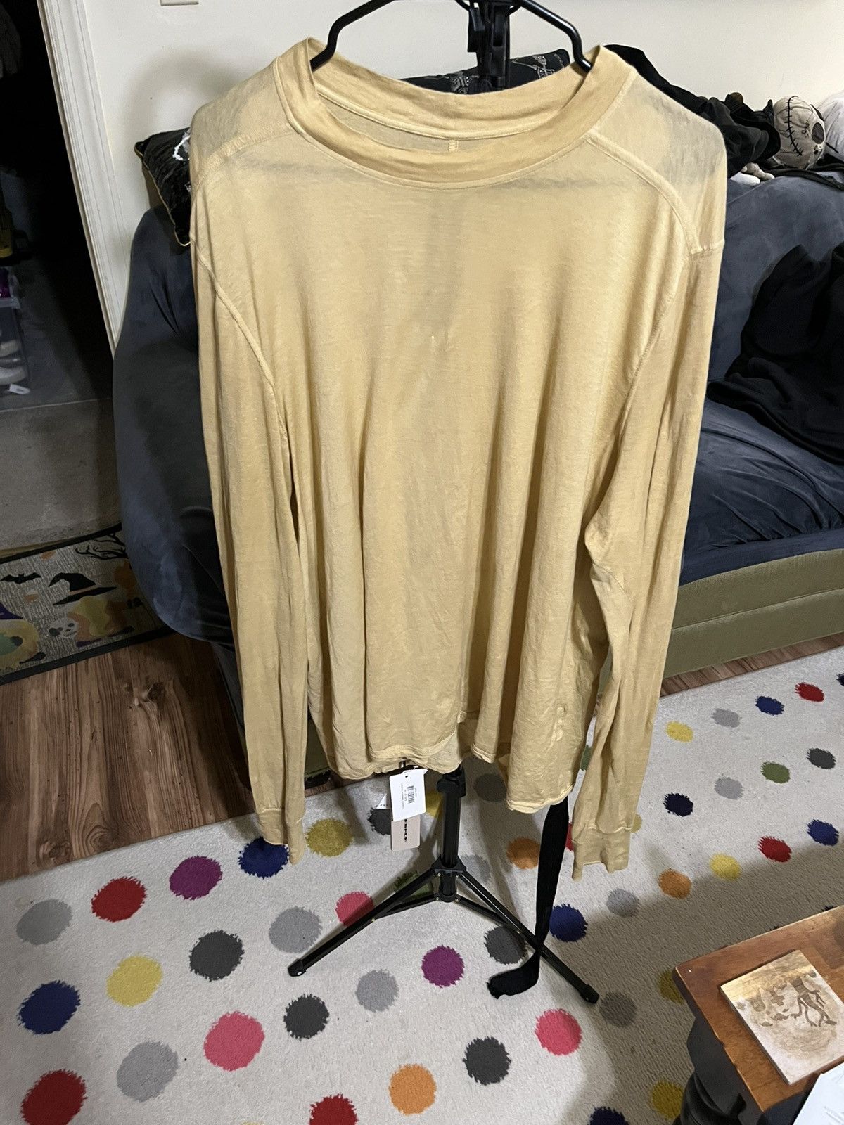 Rick Owens Drkshdw Rick Owens long sleeve tee Size US M / EU 48-50 / 2 - 1 Thumbnail