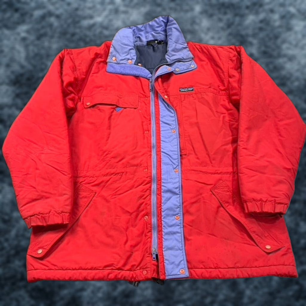 Patagonia VINTAGE Patagonia Jacket Mens XL Red Insulated Parka Full Zip Outdoor 90s Size US XL / EU 56 / 4 - 1 Thumbnail