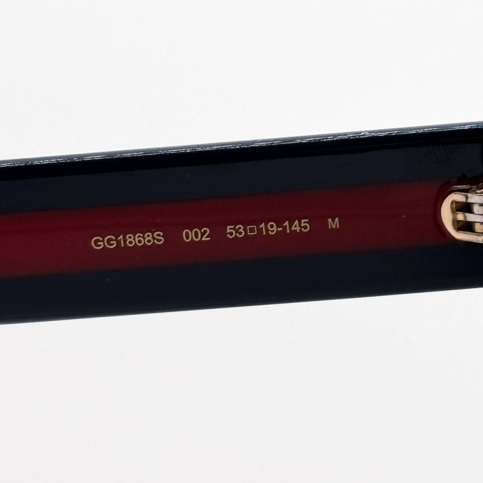 Gucci NEW GUCCI GG1868S 002 HAVANA BLUE RED UNISEX SUNGLASSES Size ONE SIZE - 9 Thumbnail