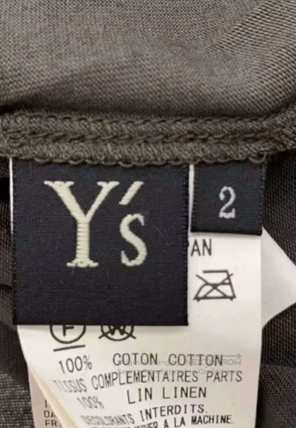 Yohji Yamamoto Y's Yohji Yamamoto Long Sleeve Knit. Size M / US 6-8 / IT 42-44 - 4 Thumbnail