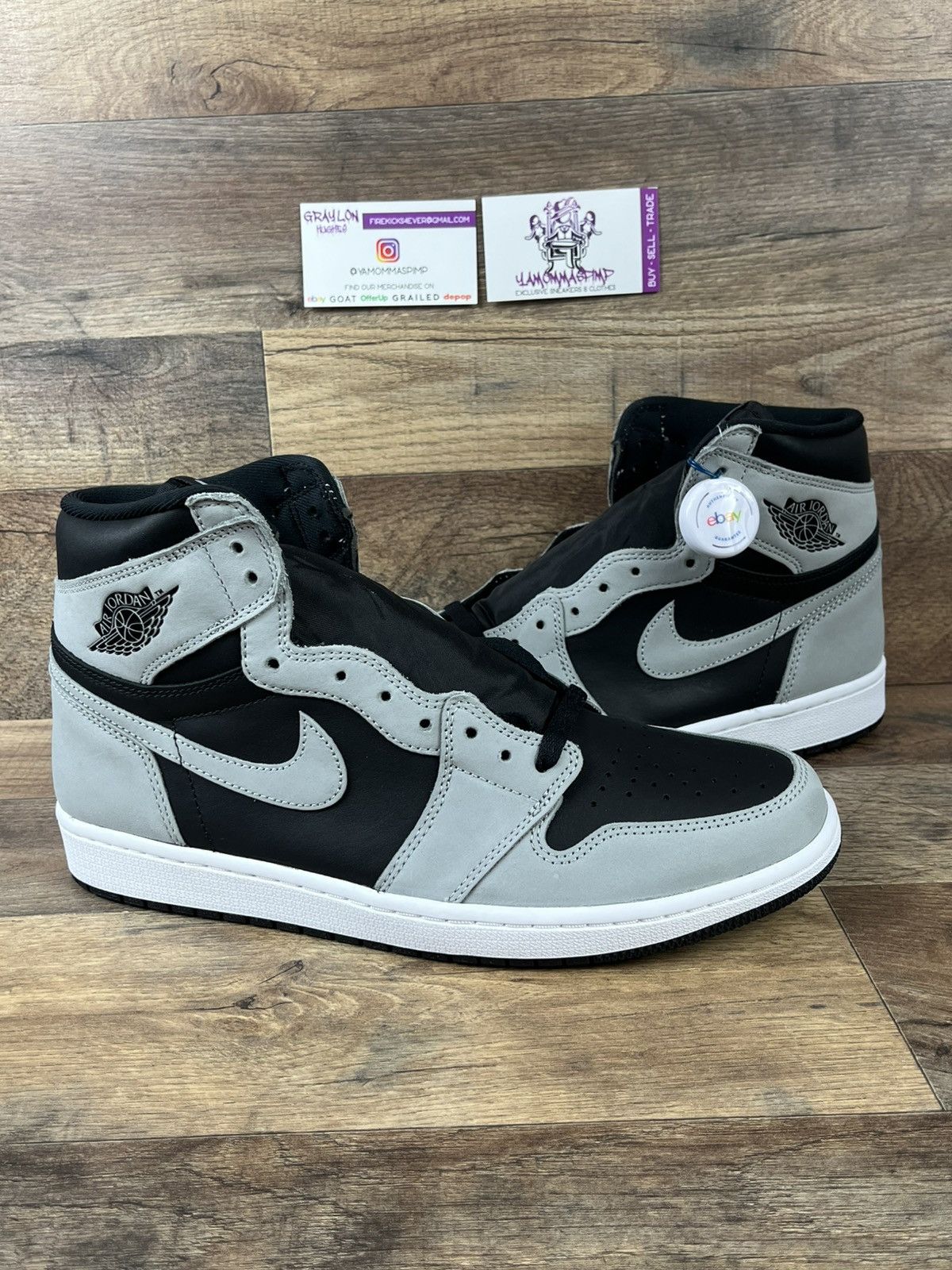 Jordan Brand Air Jordan 1 Retro High OG Shadow 2.0 Size US 12 / EU 45 - 1 Thumbnail