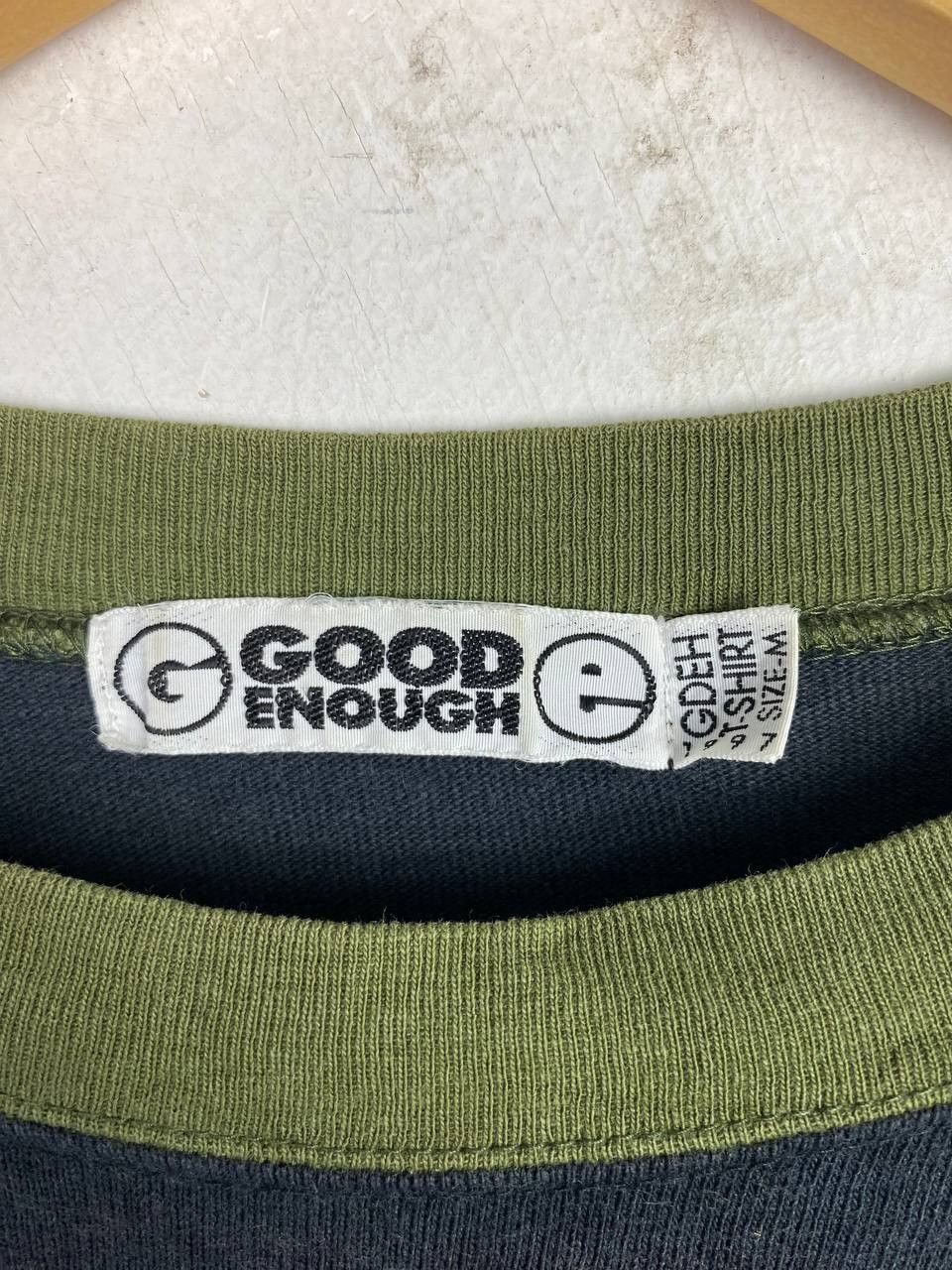 GOODENOUGH vintage 90s gdeh x fragment design ringer tee nice design Size US M / EU 48-50 / 2 - 4 Thumbnail