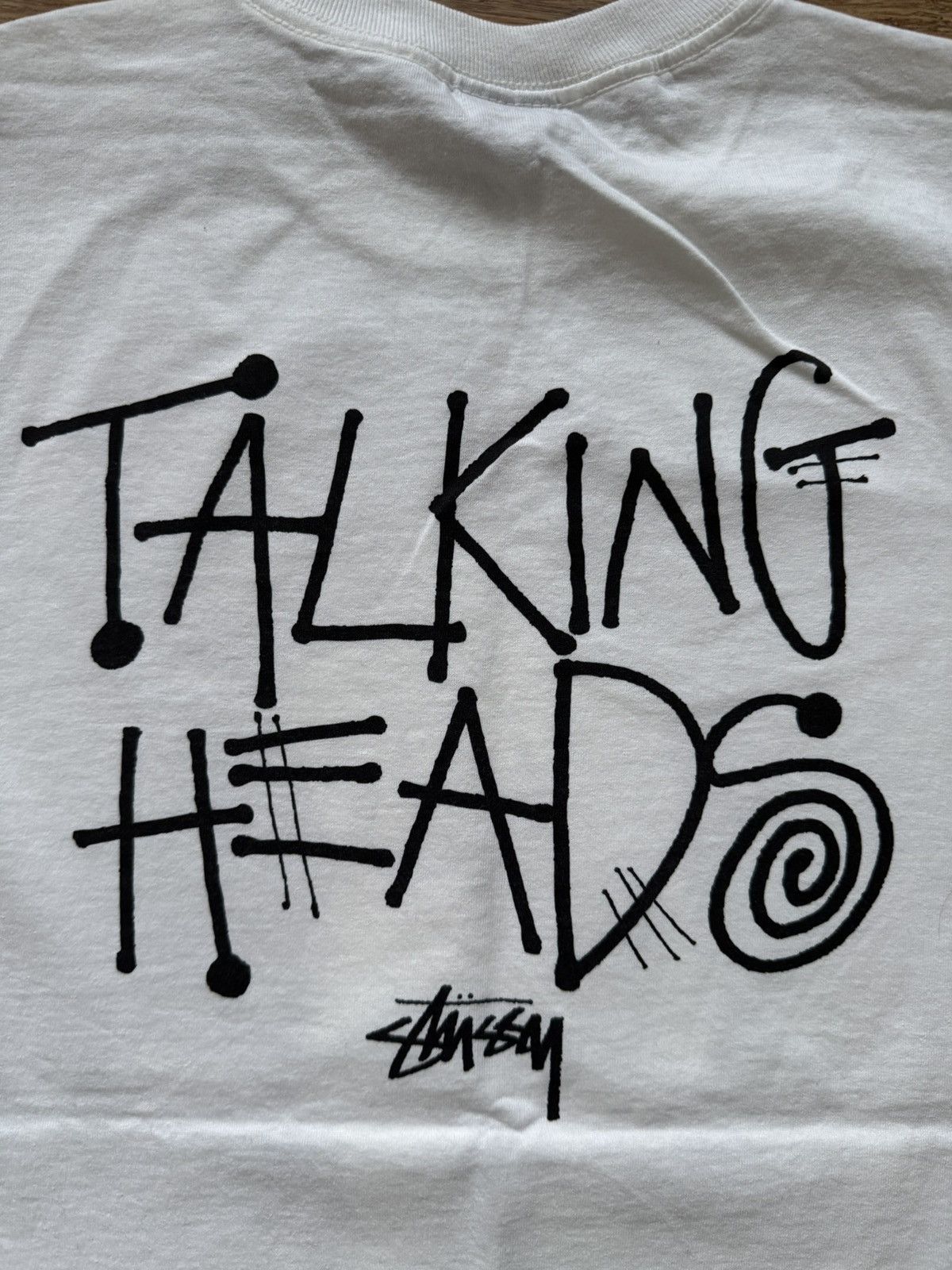 Stussy Talking Heads White T-Shirt Size US S / EU 44-46 / 1 - 4 Thumbnail