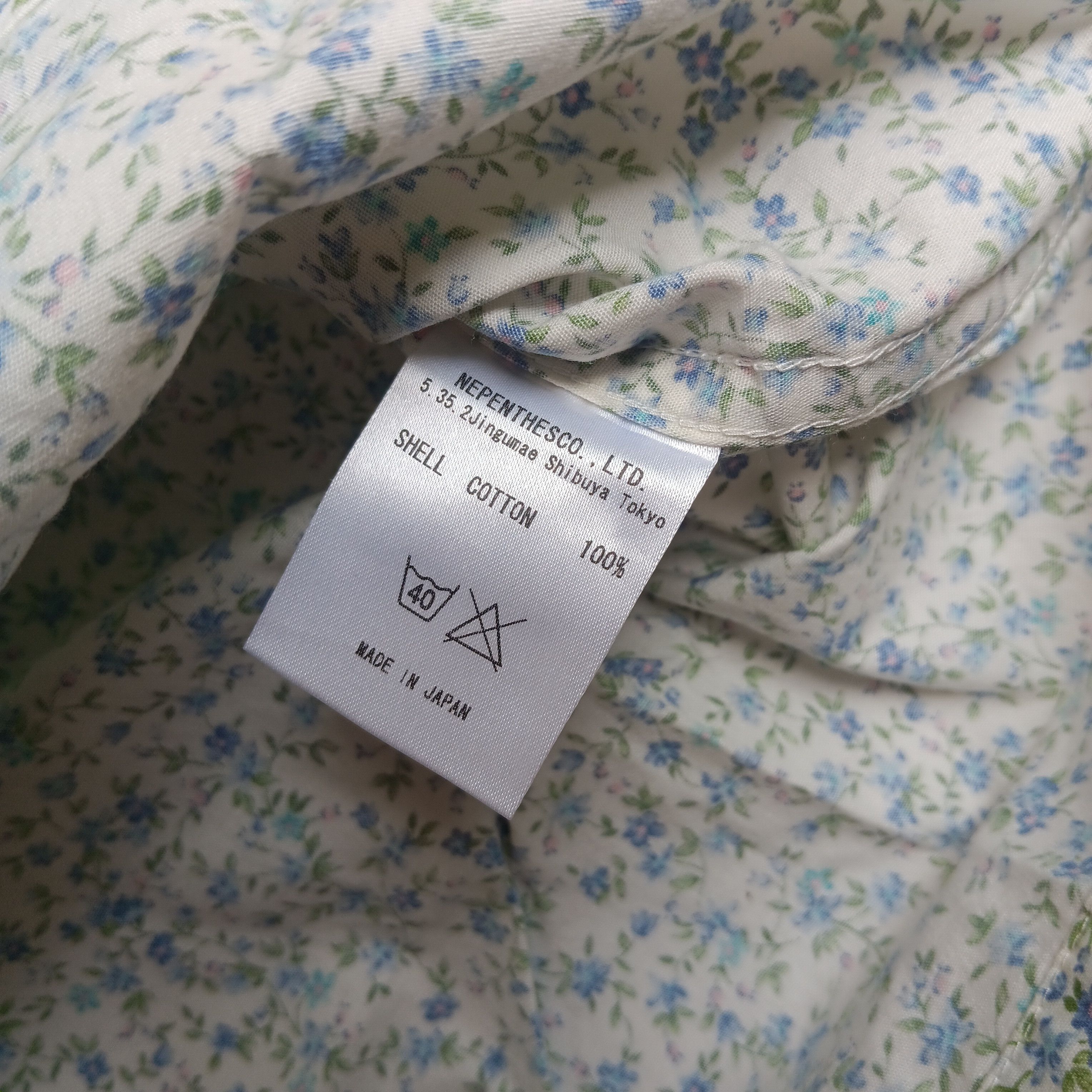 Needles × Nepenthes Nepenthes flowers shirt button up Size US M / EU 48-50 / 2 - 5 Thumbnail
