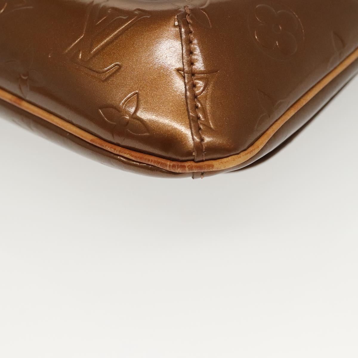 Louis Vuitton LOUIS VUITTON Monogram Vernis Thompson Street Bag Bronze Size ONE SIZE - 9 Thumbnail