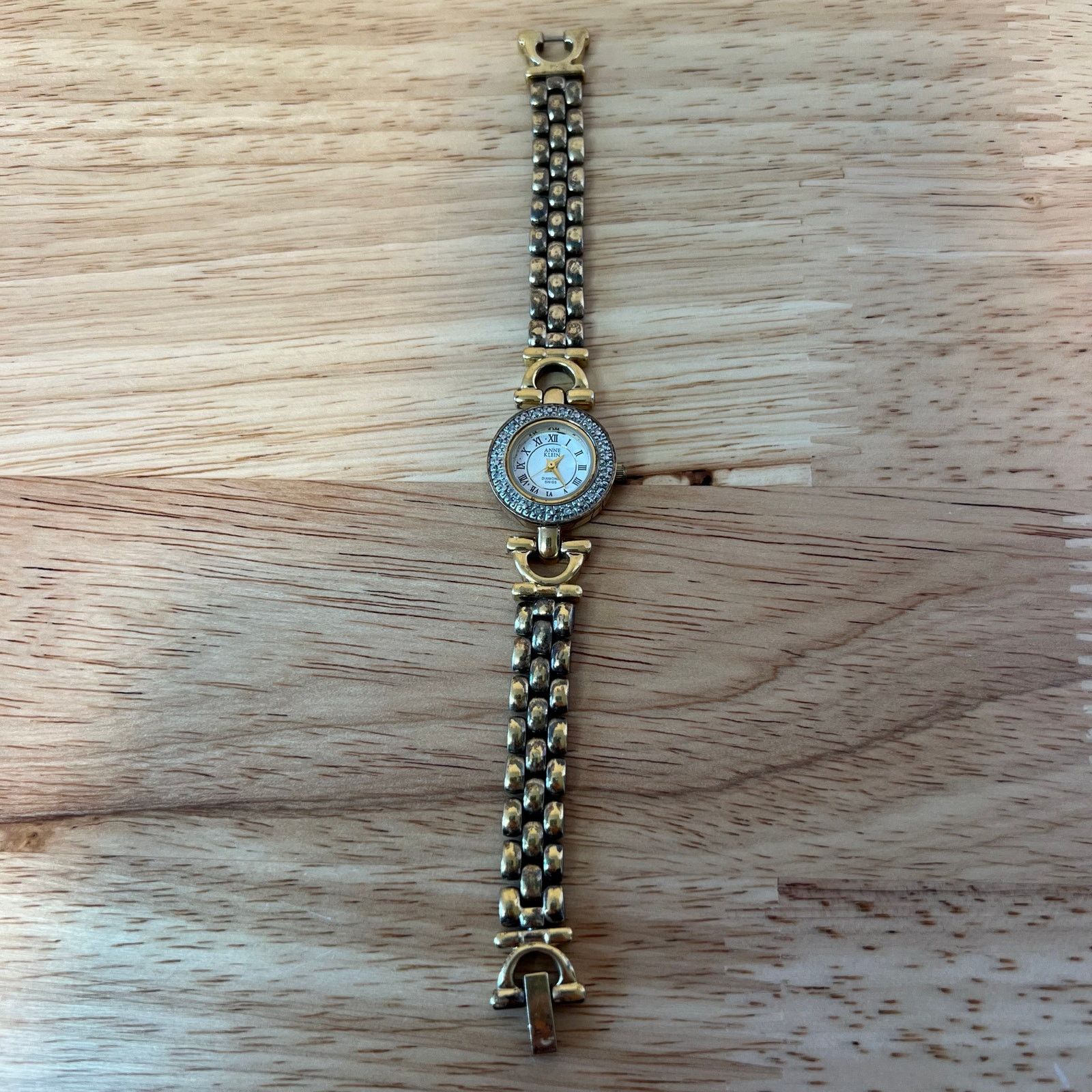 Anne Klein Anne Klein Diamond Swiss Watch Two-Tone Gold Silver Crystal Size ONE SIZE - 3 Thumbnail