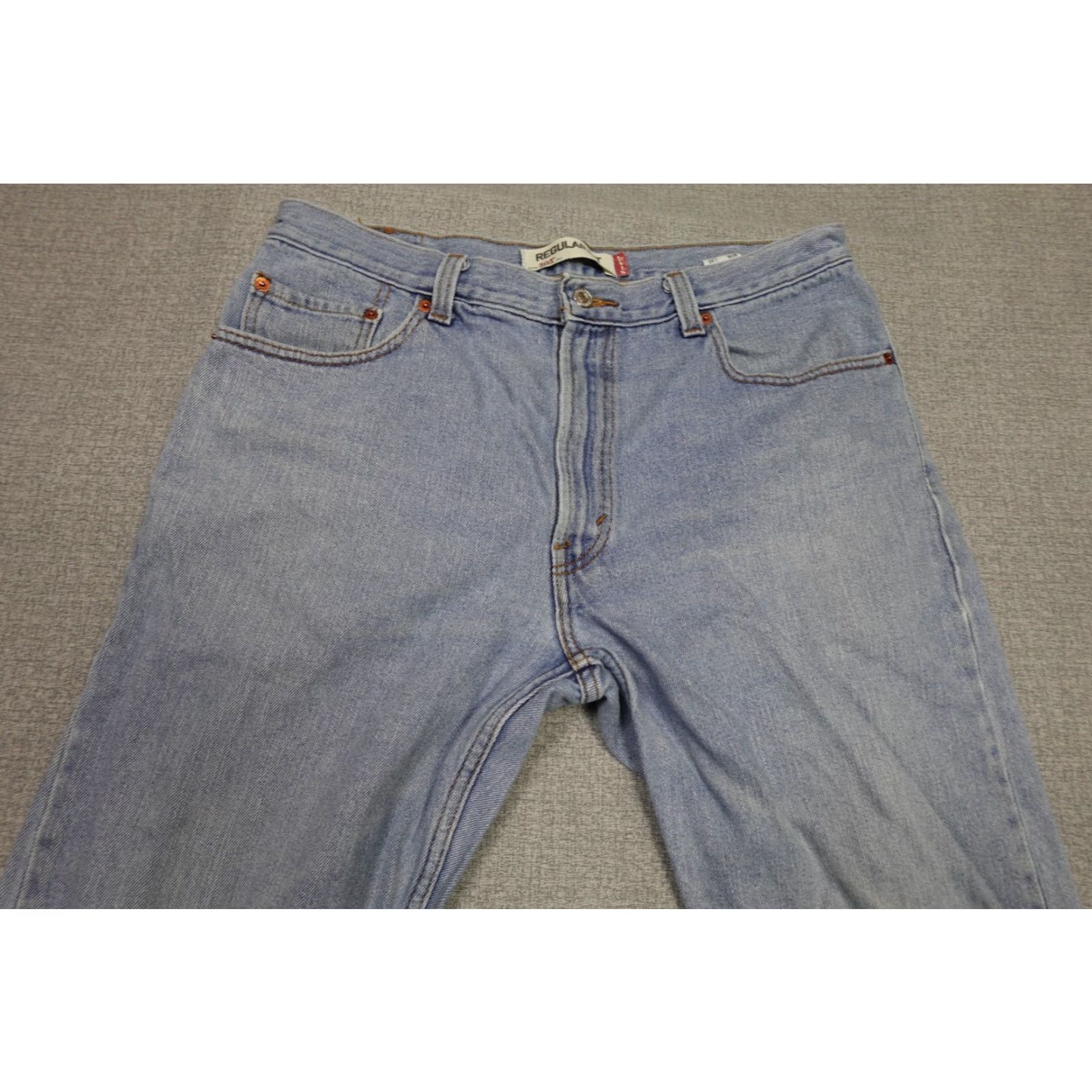 Levi's Levi's 505 Jeans Men's 36x32 Blue Relaxed Fit Denim Western Cowboy Rancher USA Shirt Mens Size 36 Blue Relaxed Levi's 505 Jeans Size US 36 / EU 52 - 2 Thumbnail