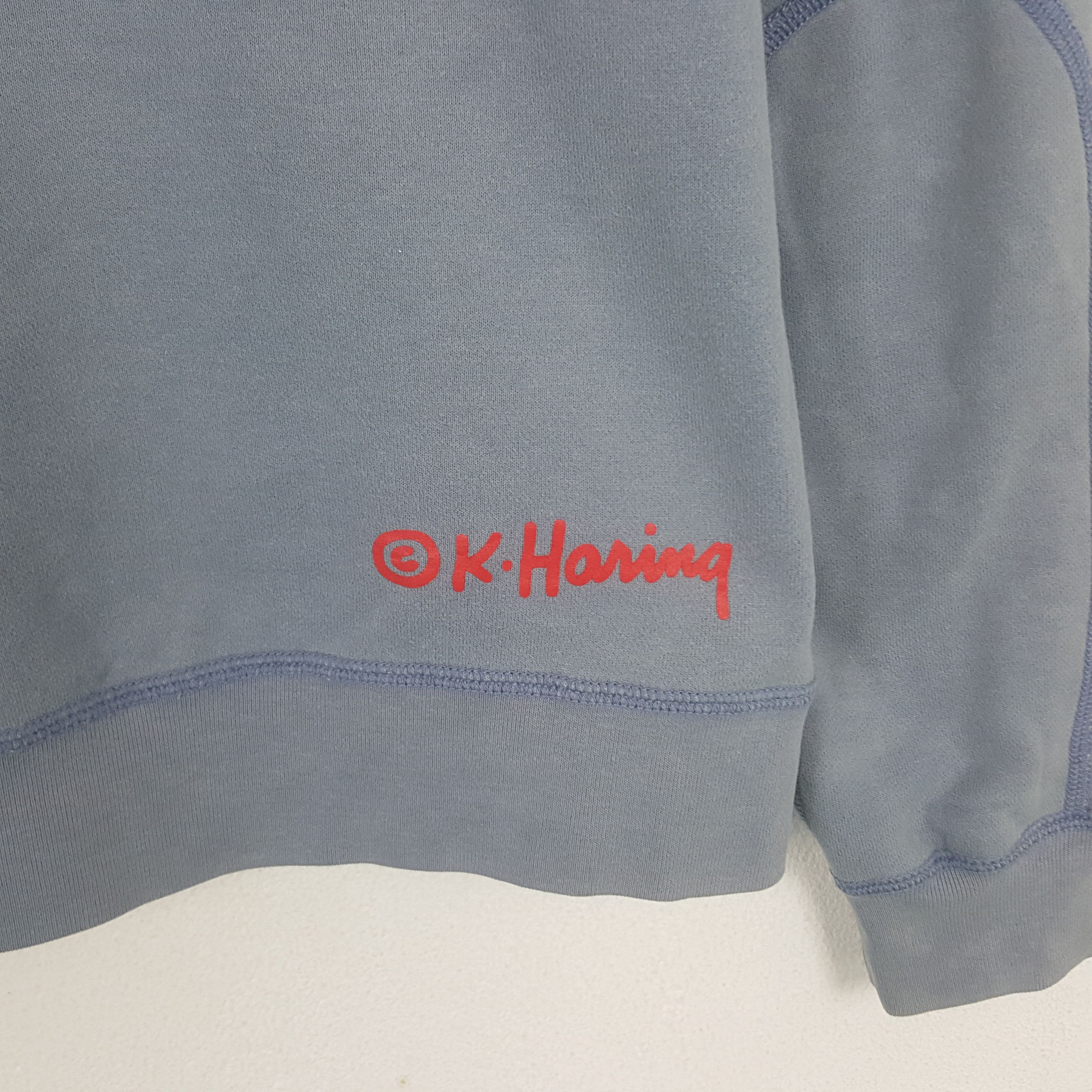 Keith Haring Vintage Keith Haring Big Logo Sweatshirt Size US S / EU 44-46 / 1 - 4 Thumbnail