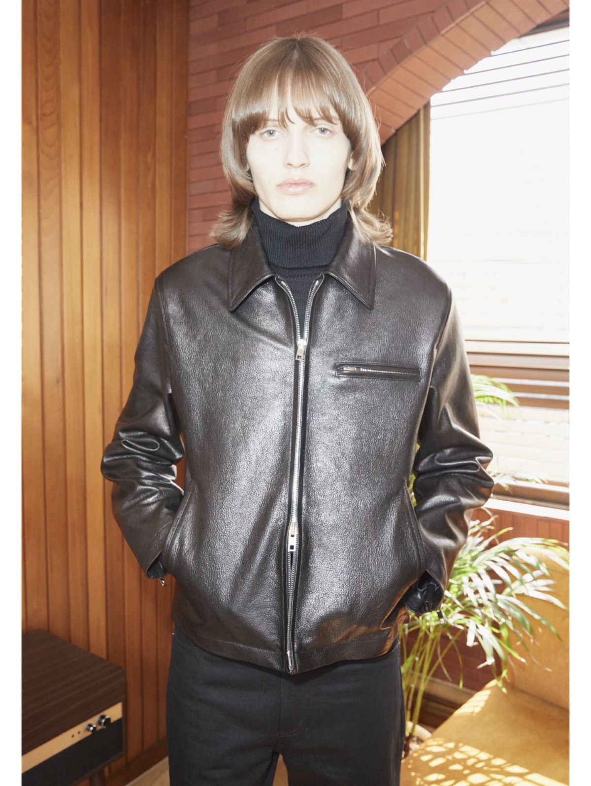 Other Rolling Studios GOATSKIN Leather jacket Size US M / EU 48-50 / 2 - 3 Thumbnail