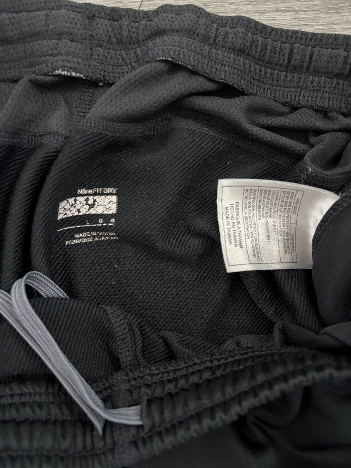 Nike × Vintage Vintage Black Nike Drifit Joggers Size US 34 / EU 50 - 6 Thumbnail