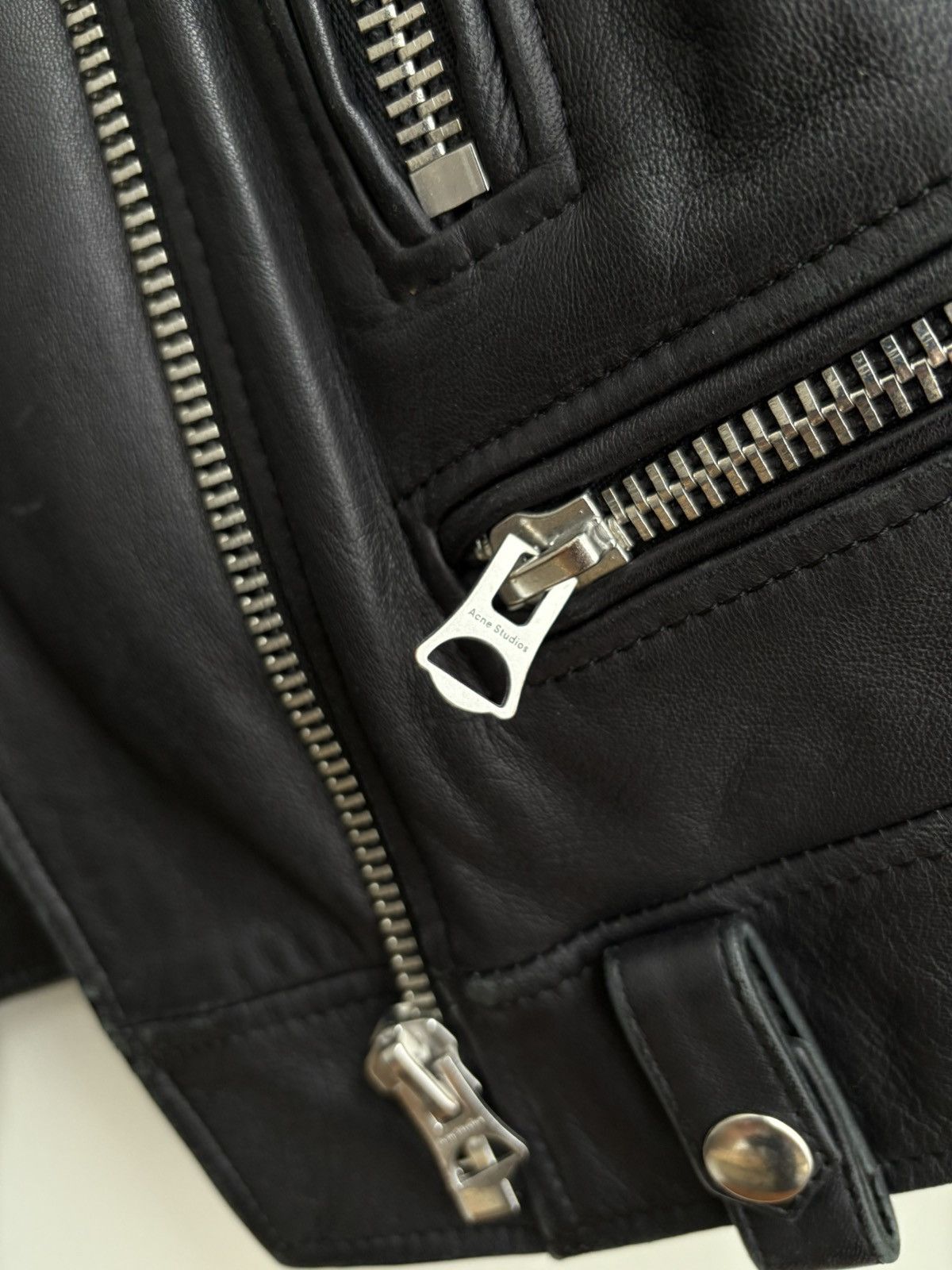 Acne Studios Acne Studios Leather Jacket Size XS / US 0-2 / IT 36-38 - 5 Thumbnail