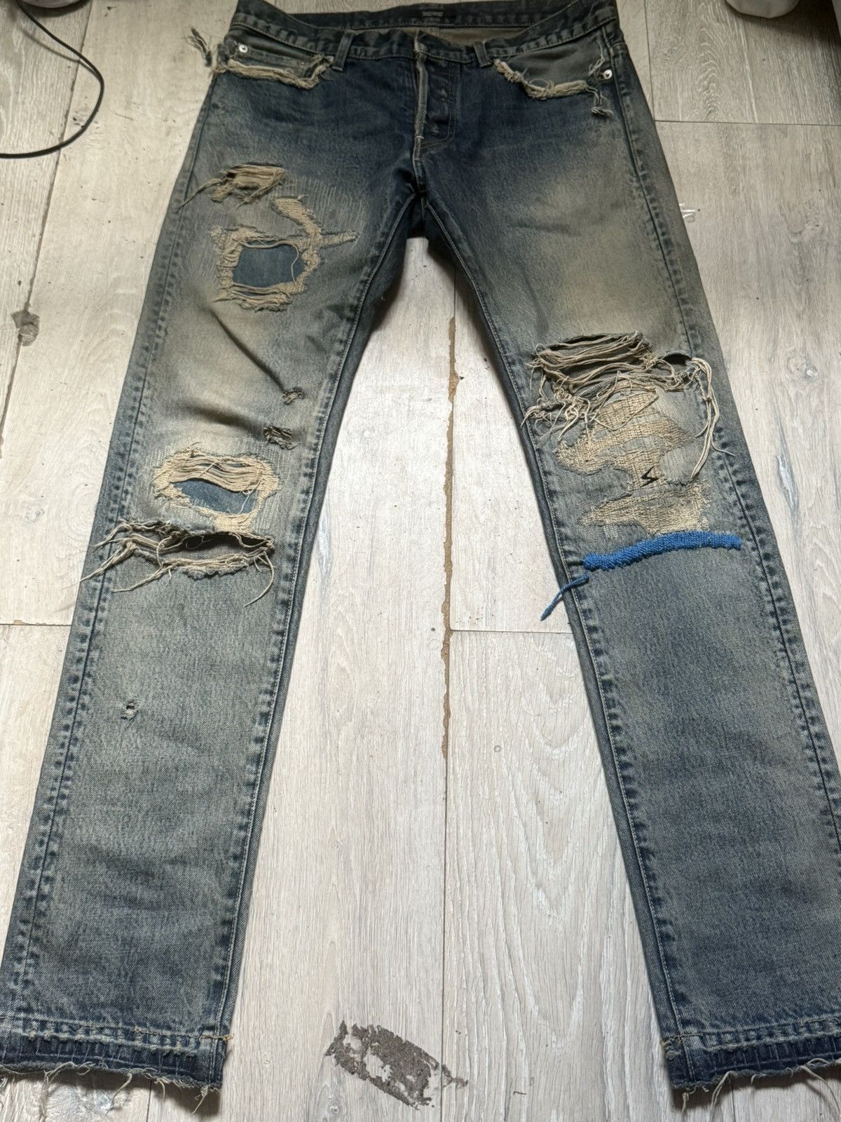 Undercover undercover 68 blue yarns Size US 32 / EU 48 - 6 Thumbnail