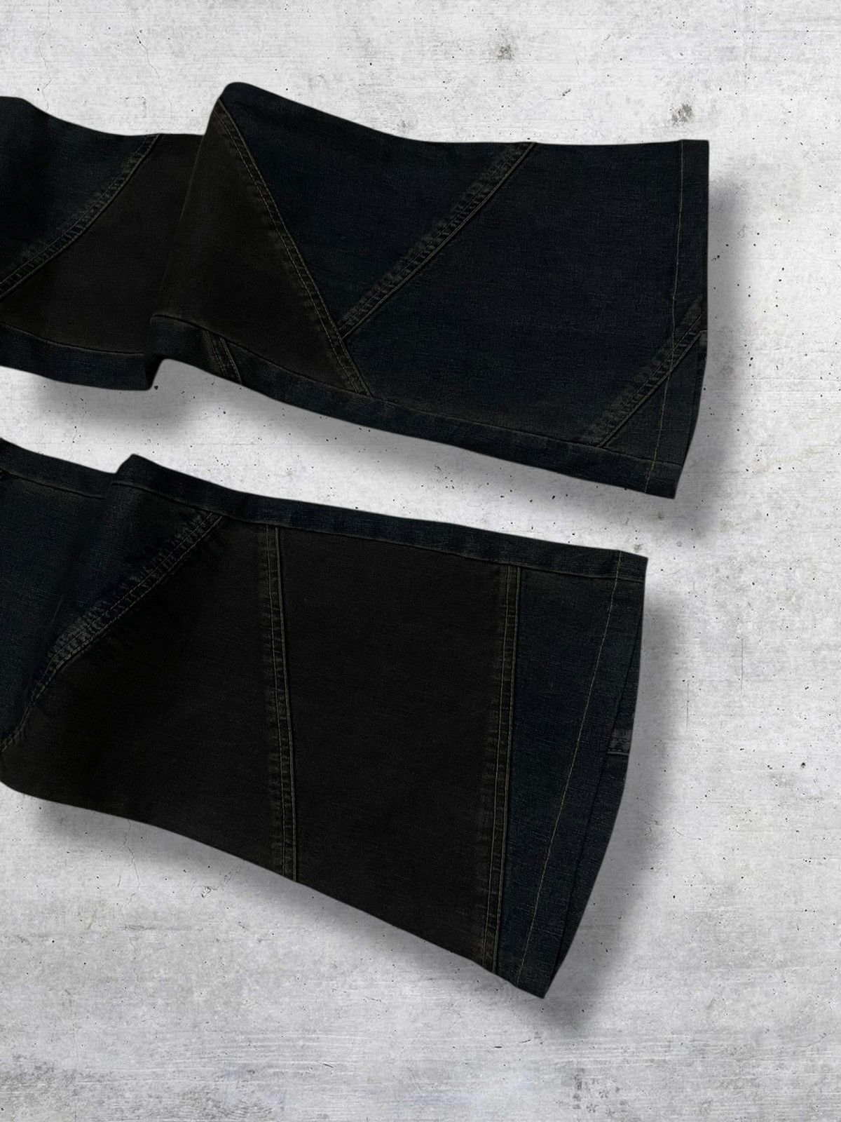 Tornado Mart VINTAGE TORNADO MART OG DESIGNER JAPAN RARE DESIGN PATCHWORK Size US 29 - 5 Thumbnail