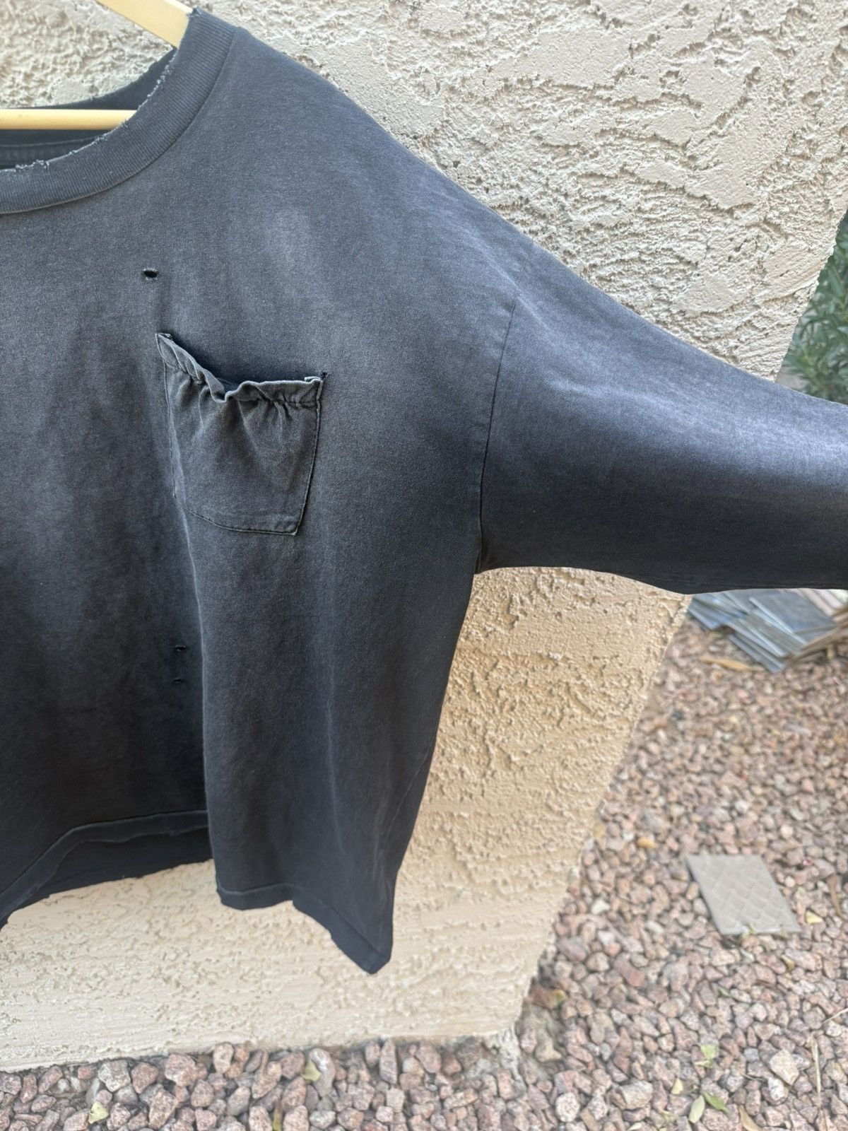 Other UNDS online "Bagged Long-sleeve T" Distressed & Sunfaded Size US XL / EU 56 / 4 - 4 Thumbnail