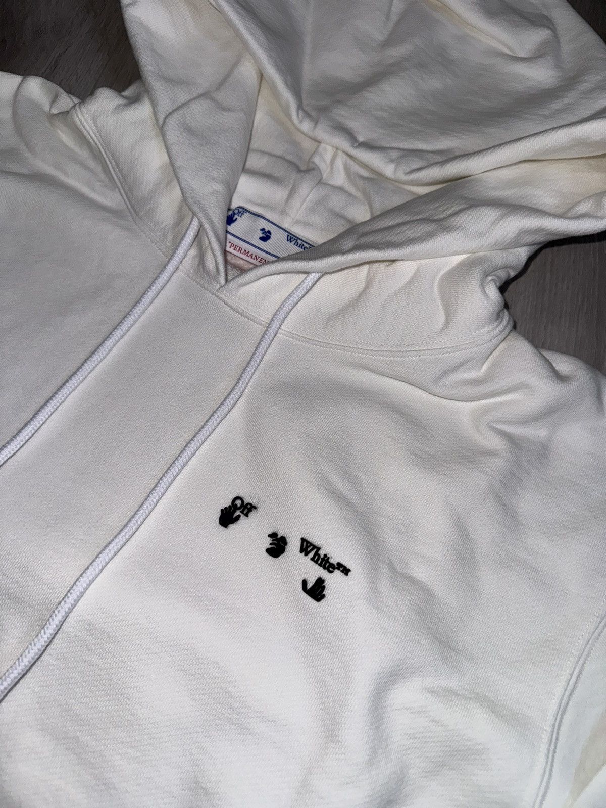 Off-White Off white logo slim hoodie xs Size US XS / EU 42 / 0 - 3 Thumbnail