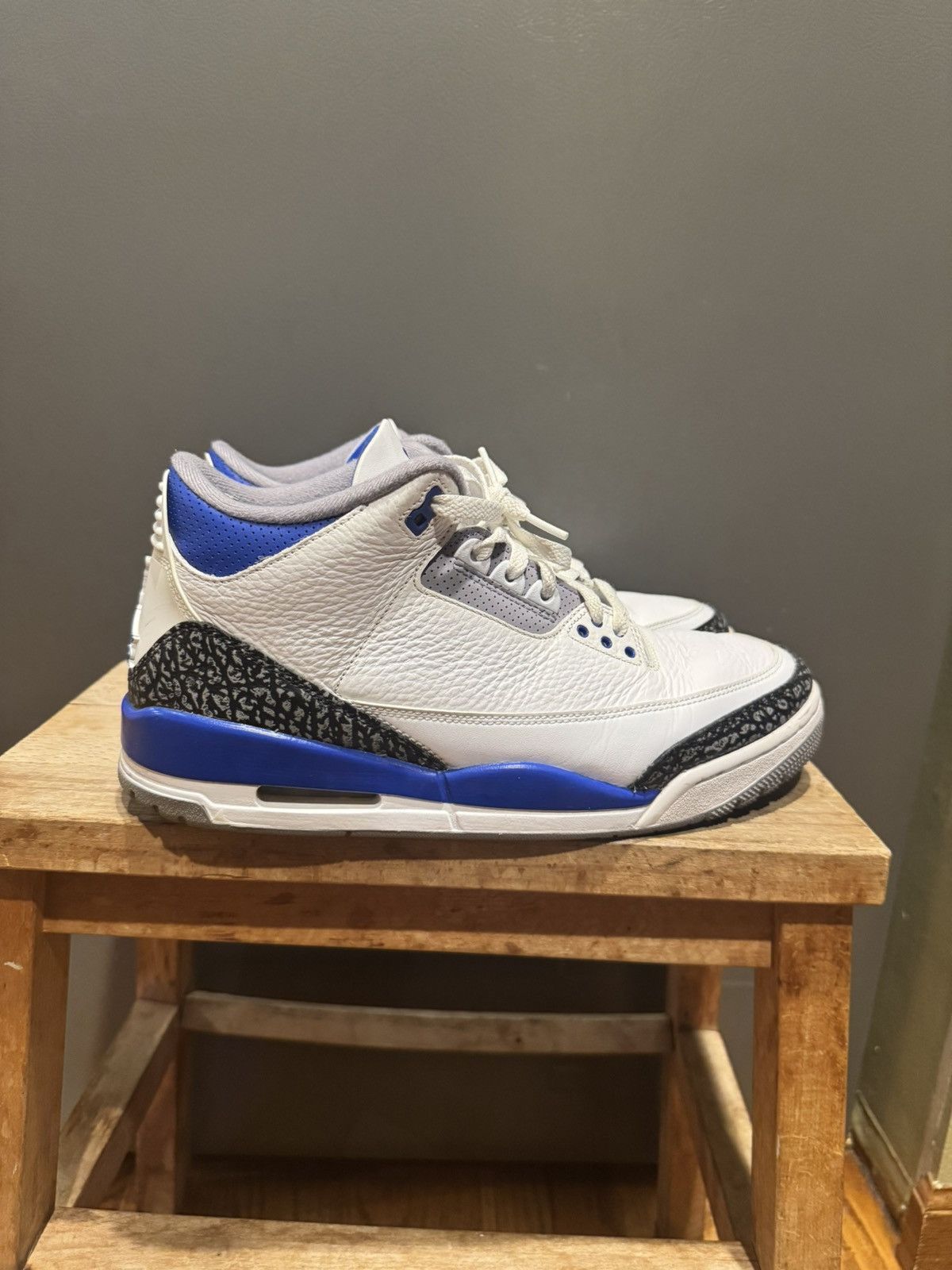 Jordan Brand Jordan 3 Retro “Racer Blue” Size US 11 / EU 44 - 2 Thumbnail