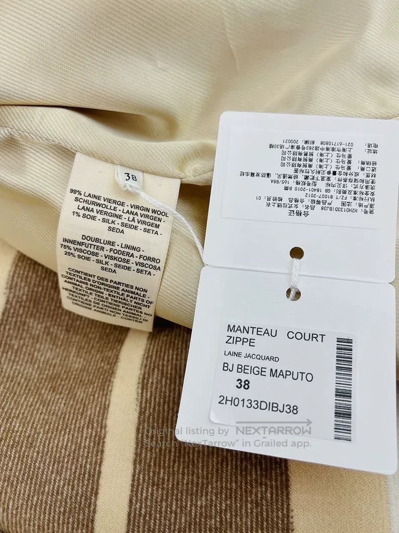 Hermes Hermes 2022 autumn-winter new warm-toned wool coat Size XS / US 0-2 / IT 36-38 - 8 Thumbnail