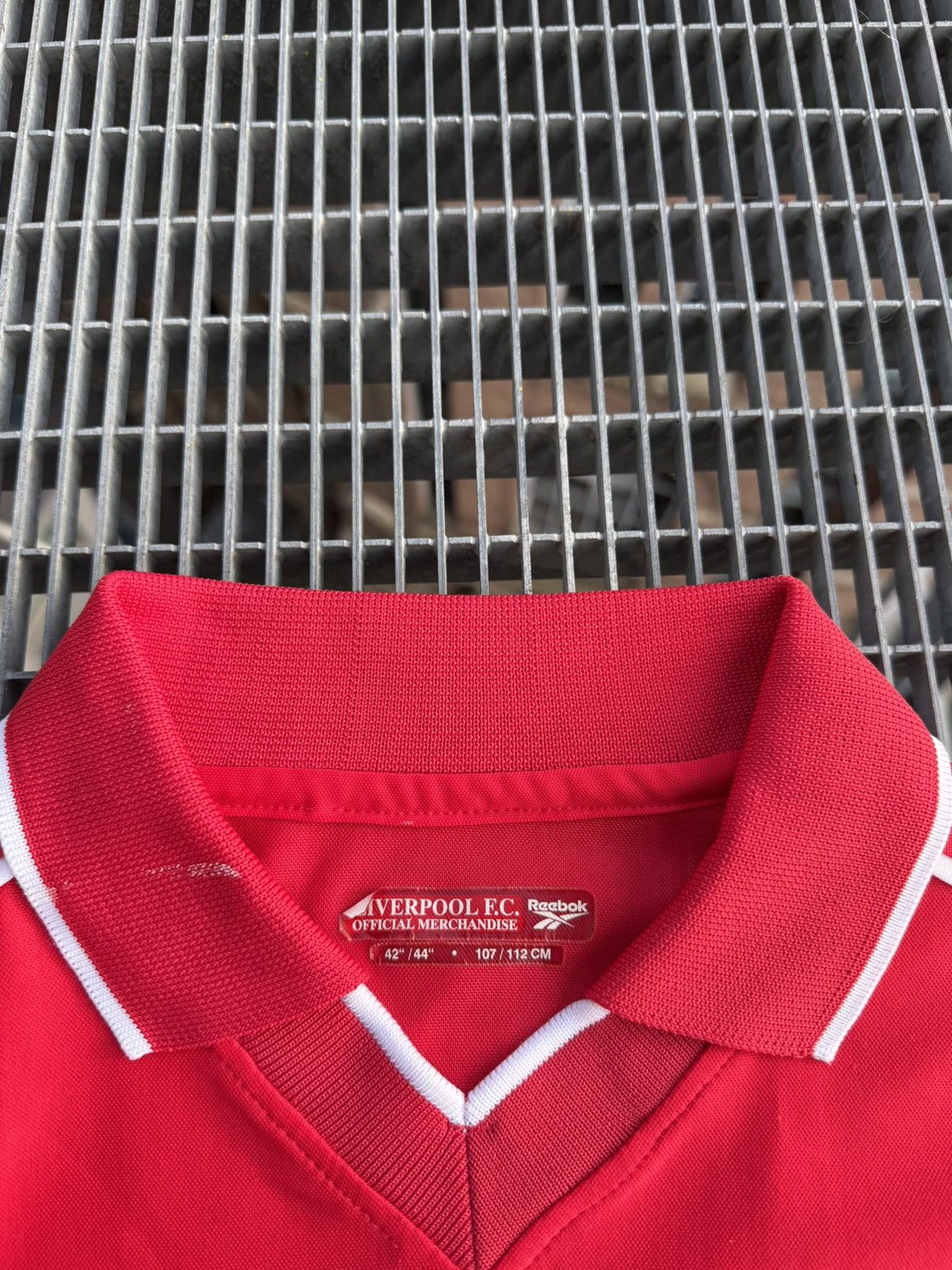 Reebok Vintage 2001/2002 Reebok Liverpool Home Jersey Size US XL / EU 56 / 4 - 9 Thumbnail