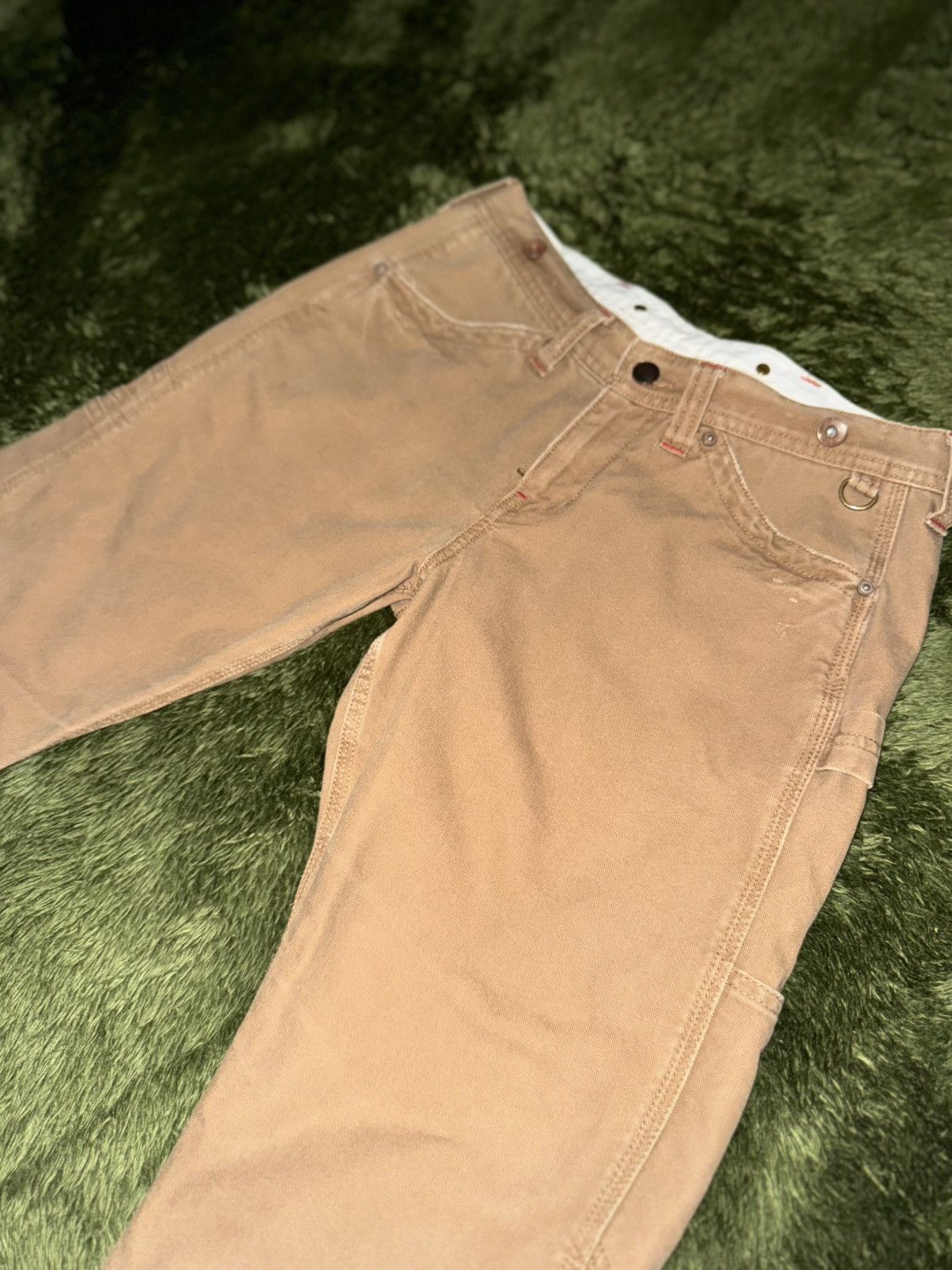 Dickies [S] Dickies Japan Cinch Back Duck Canvas Carpenter Pants Size US 30 / EU 46 - 4 Thumbnail