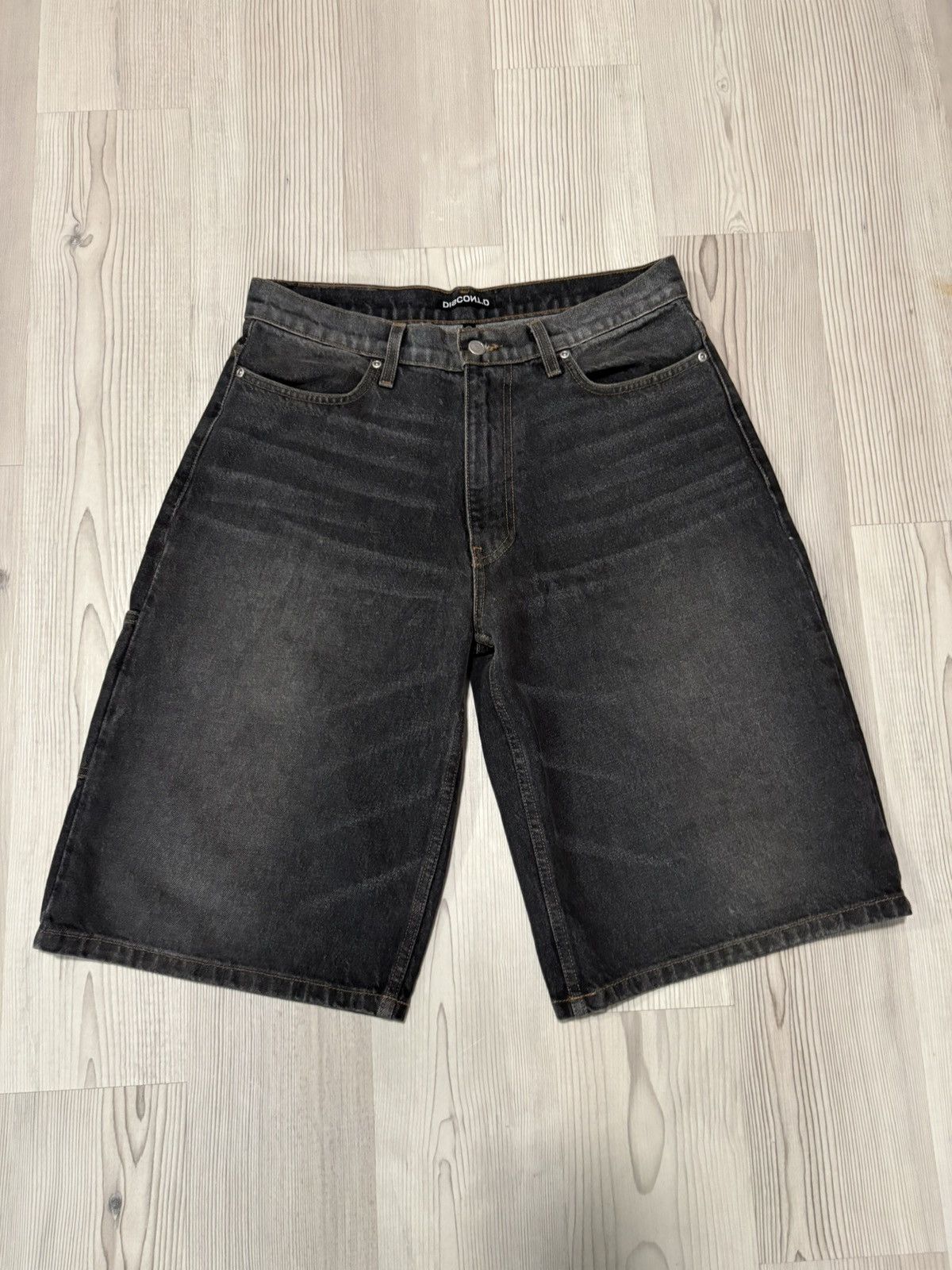 Other Discont’d Baggy Faded Black Jorts Size US 30 / EU 46 - 2 Thumbnail